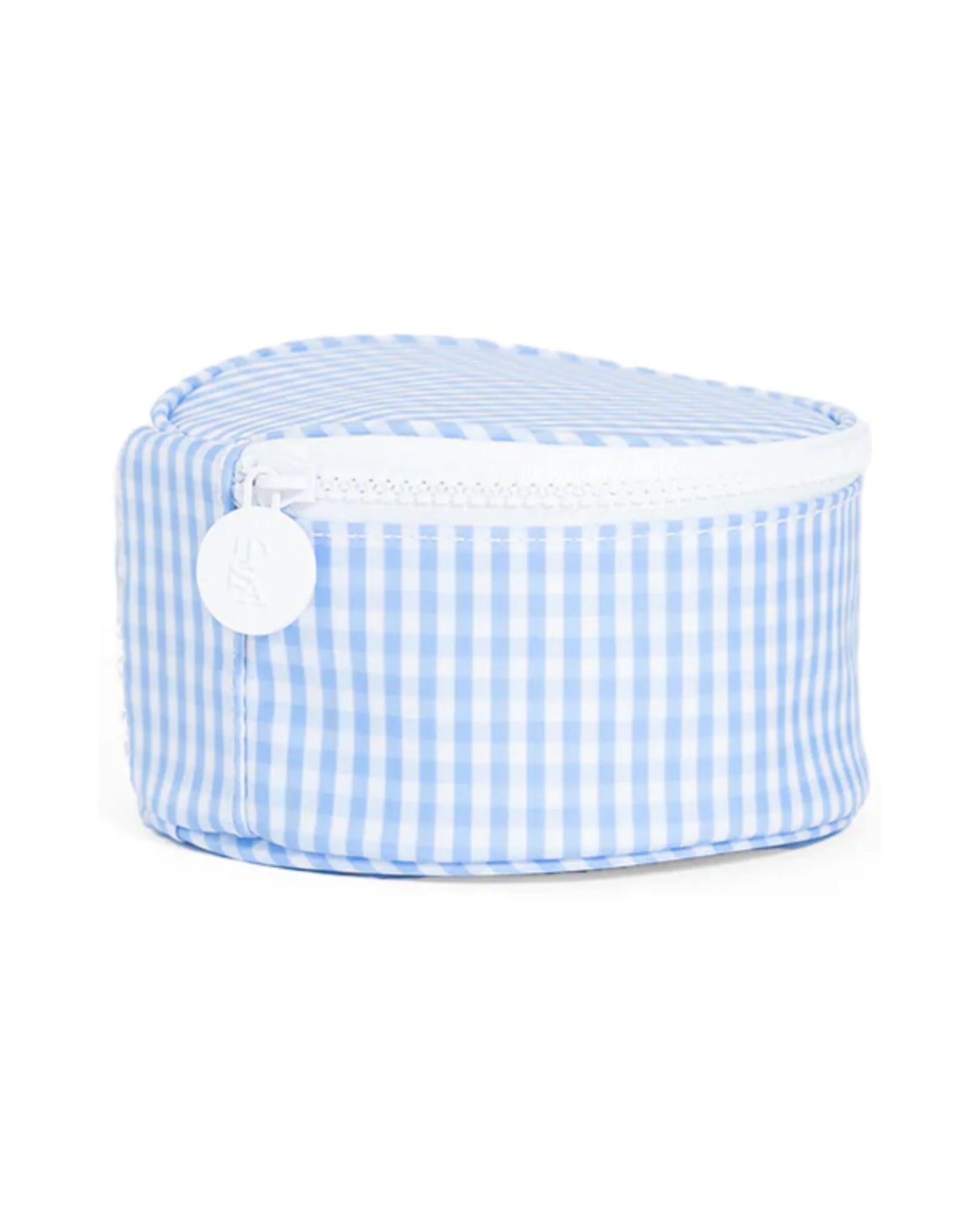 TRVL Designs Jewel Round Case - Gingham Sky