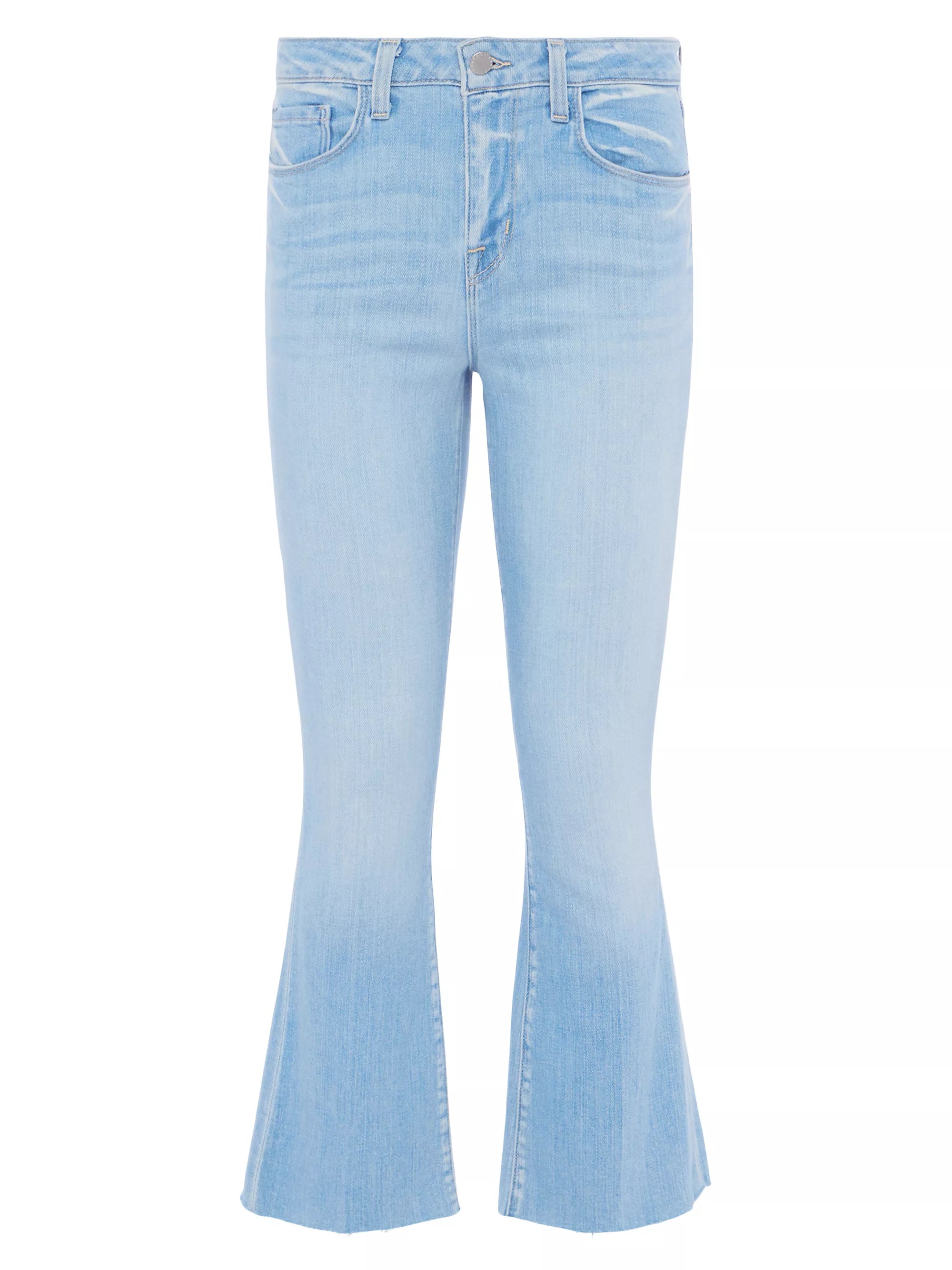 L'Agence Kendra High Rise Crop Flare Jean