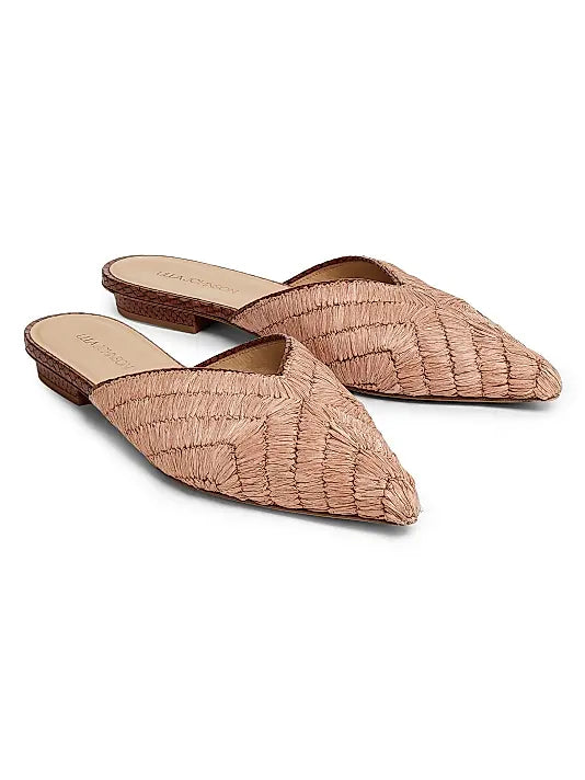 Ulla Johnson Aunika Mule - Rust Copper