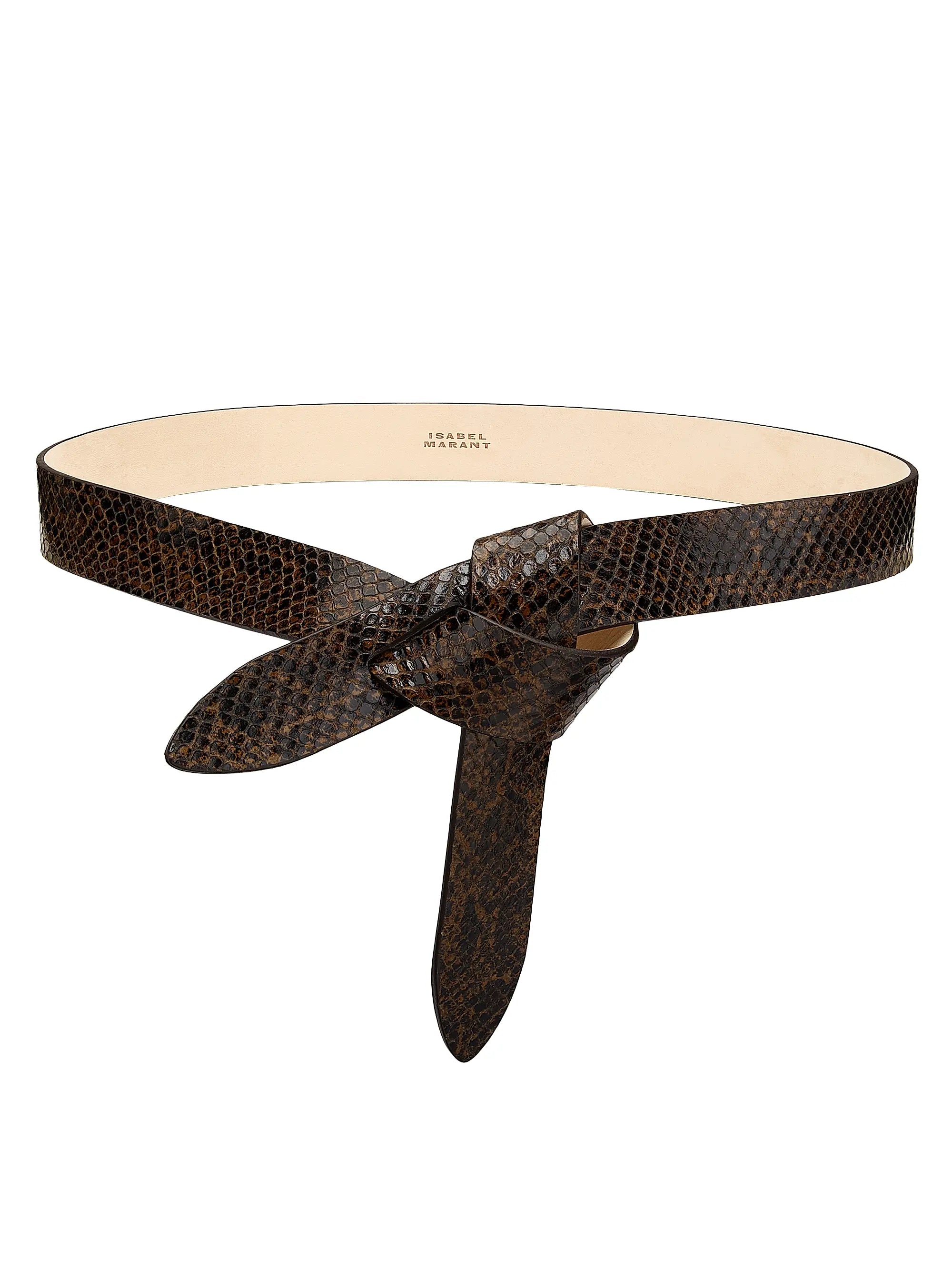 Isabel Marant Lecce Belt - Mocha