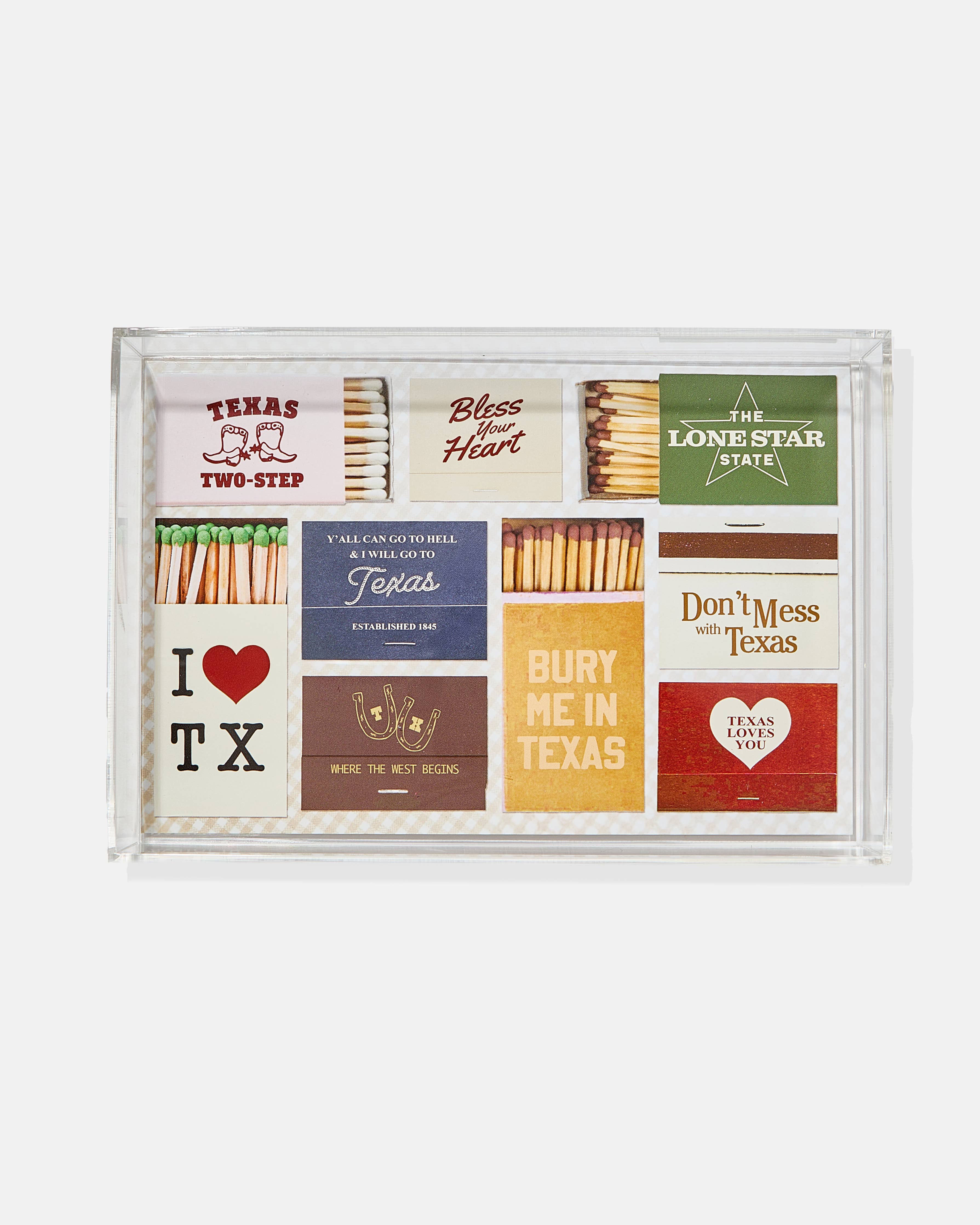 Tart By Taylor Texas Matchbook Small Tray