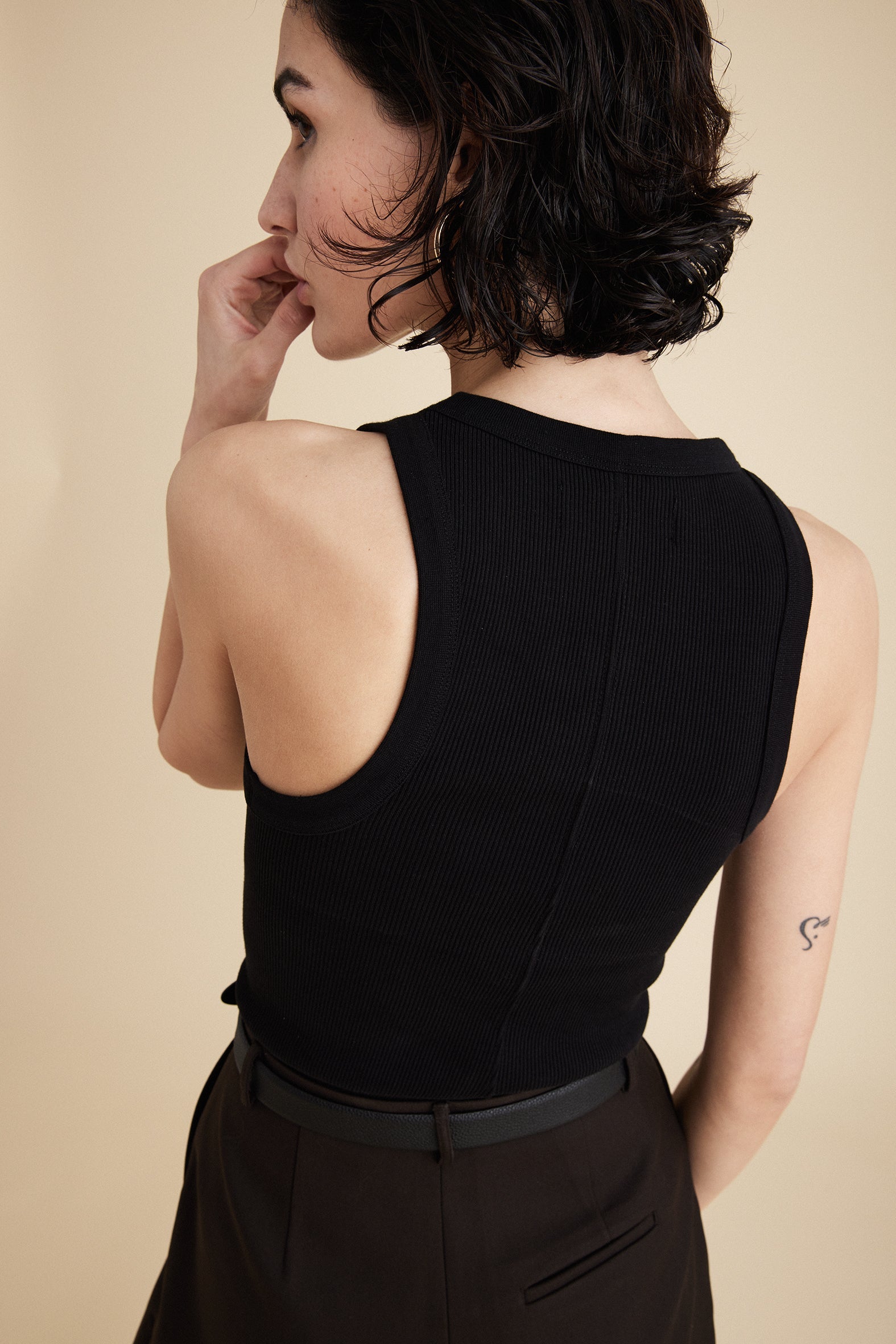 The Not So Basic Tank in Black