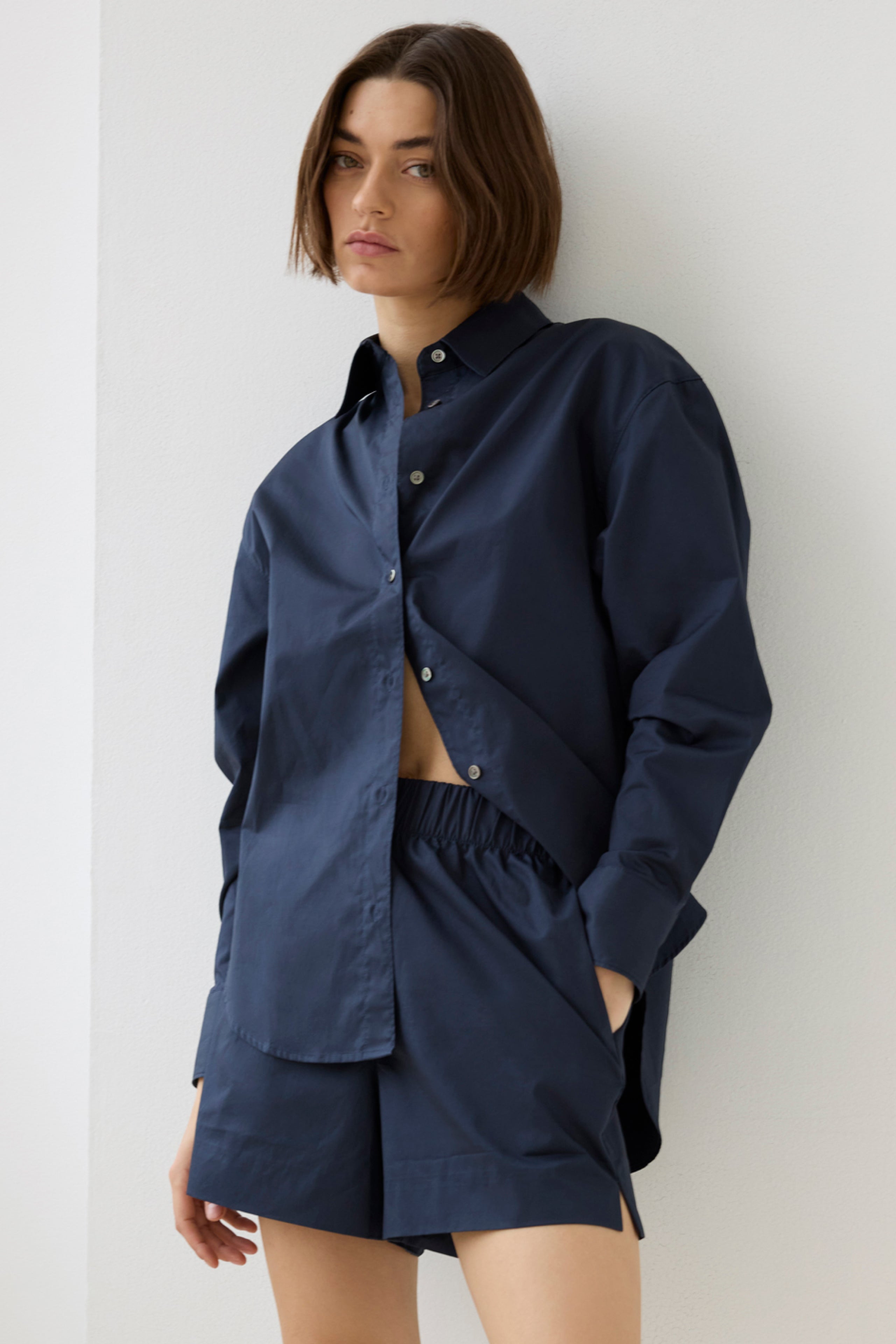 The Everything Shirt in Navy