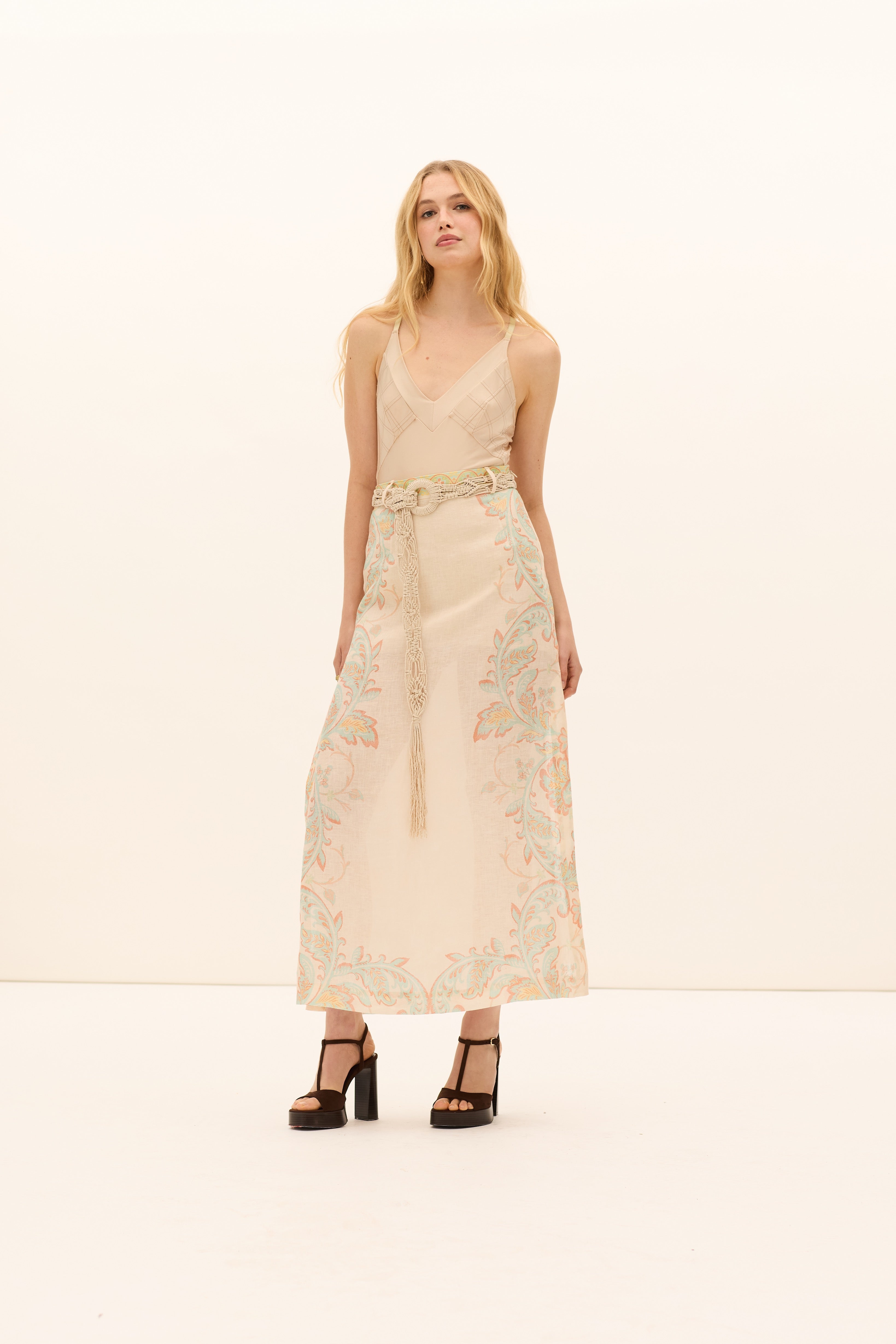 FIORDALISO SQUARED SKIRT