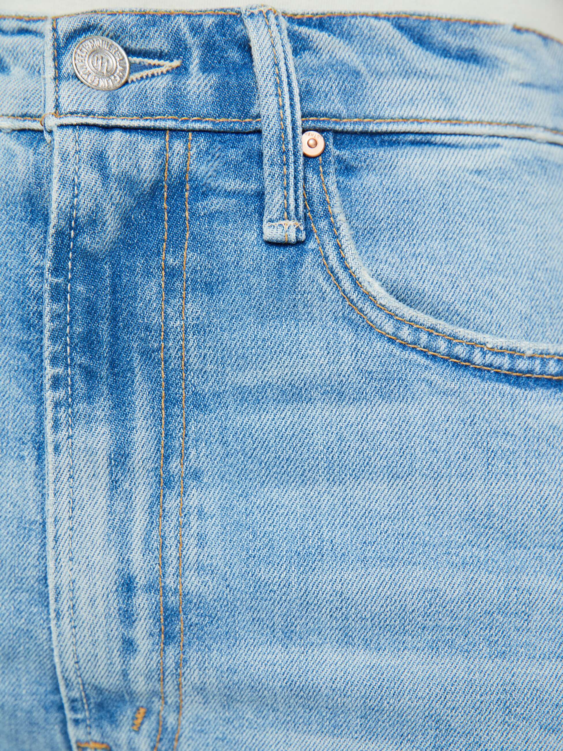 Mother Denim The Half-Pipe Ankle Fray