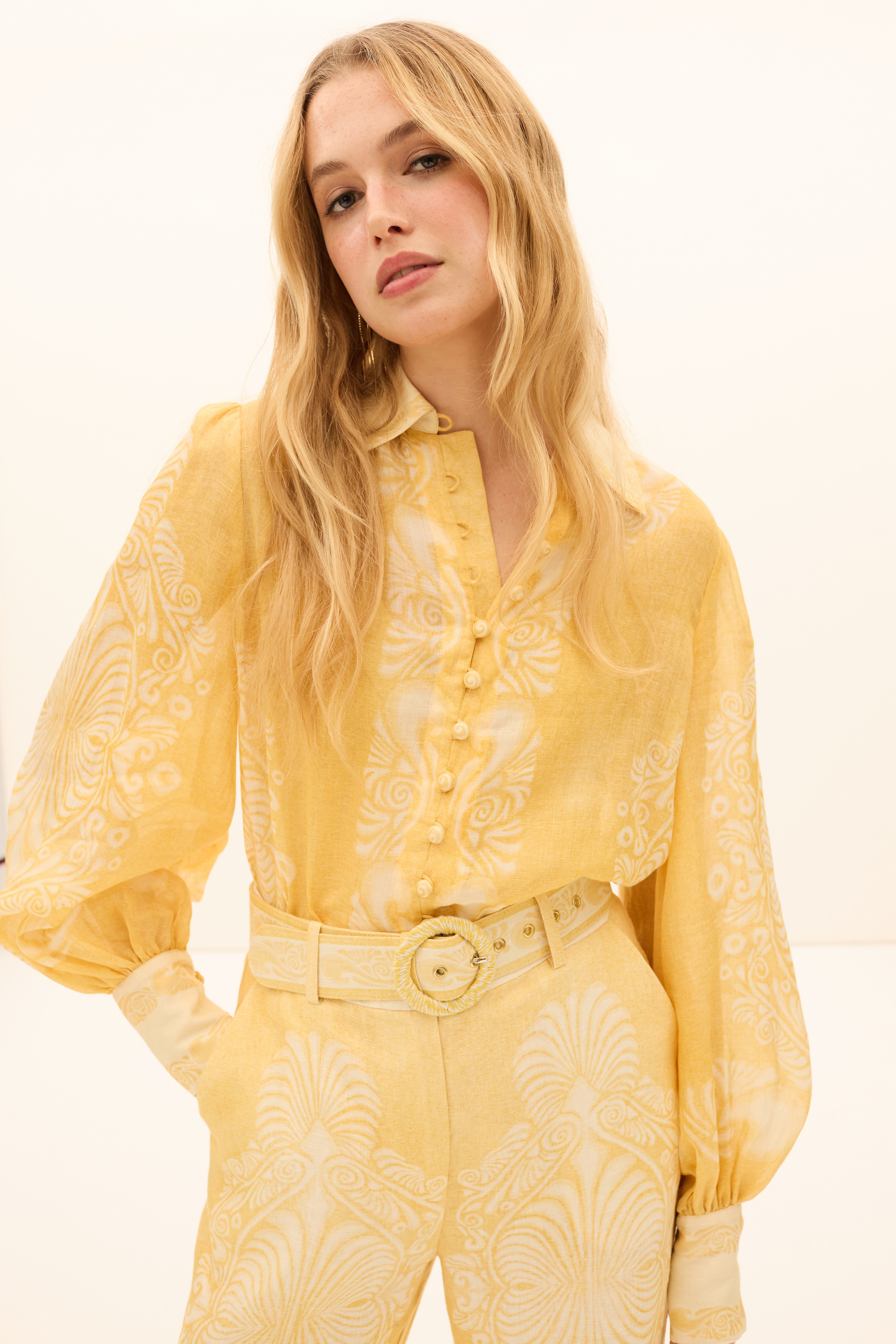 MIMOSA COLLAR BLOUSE