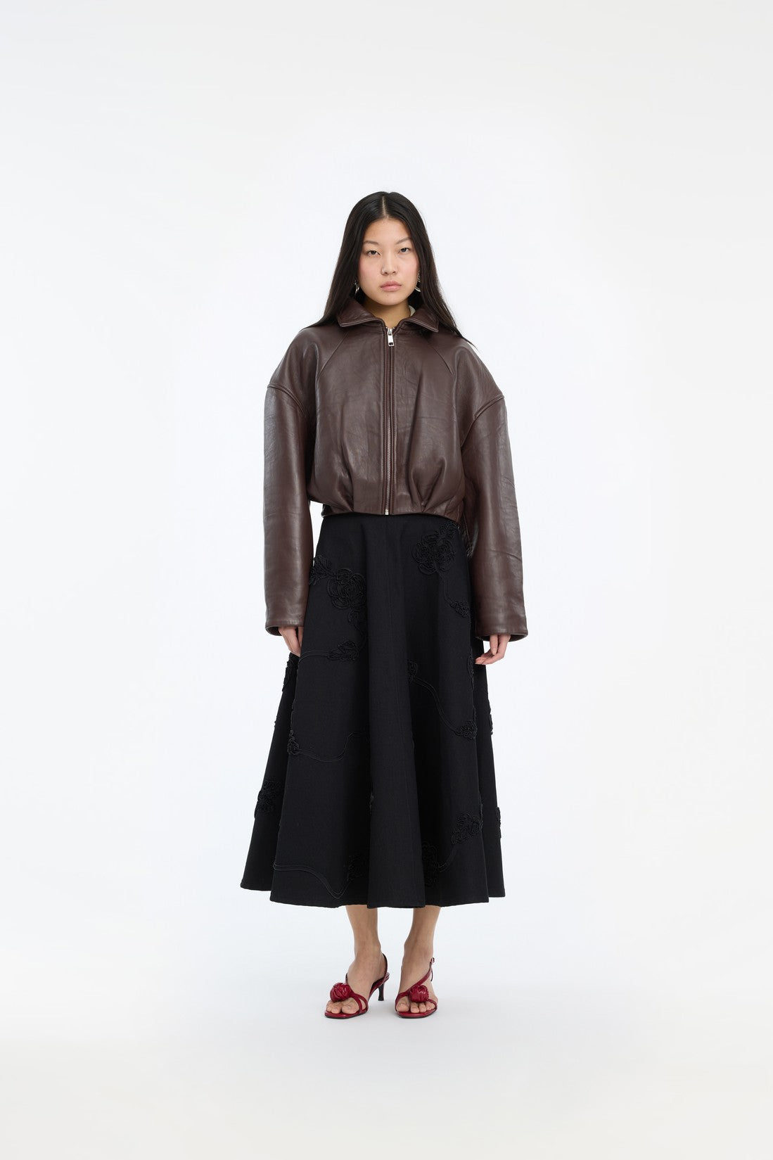 BONDED LEATHER JACKET