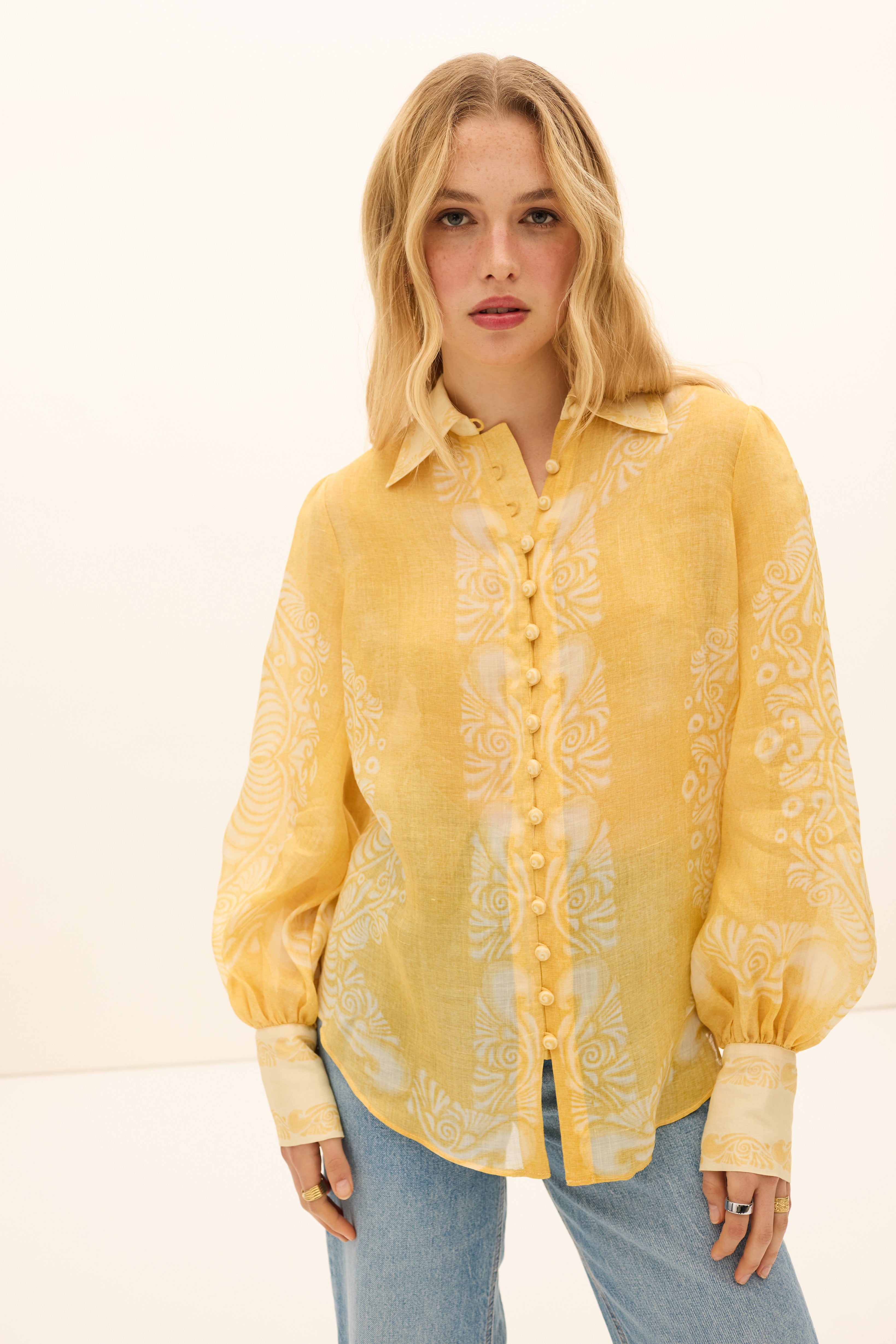 MIMOSA COLLAR BLOUSE