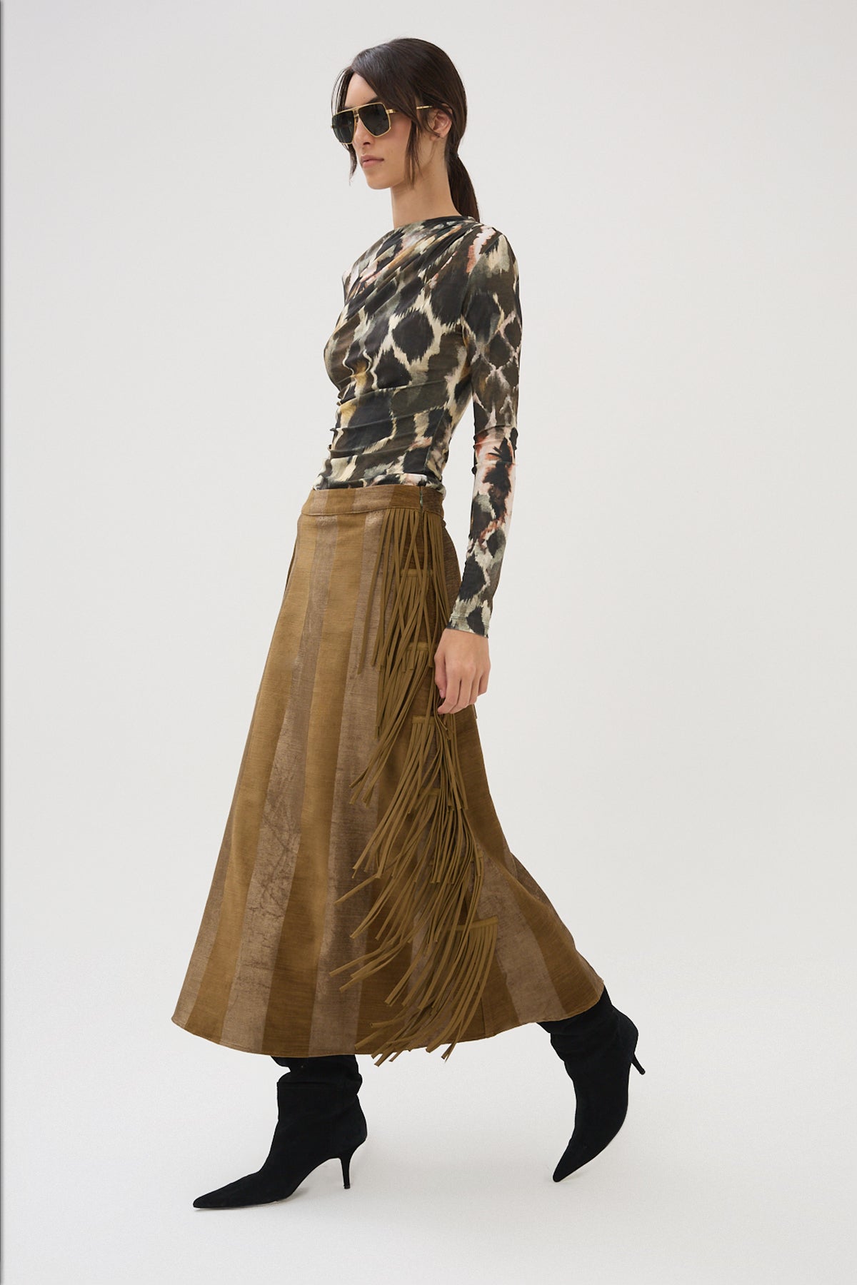 Kurt Sage Midi Skirt