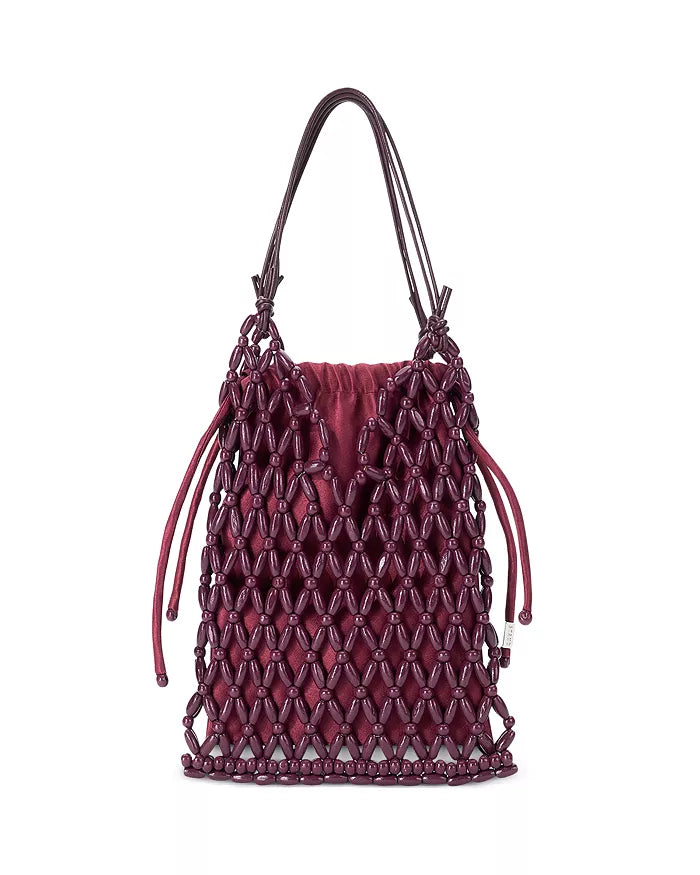 Staud Karla Beaded Bucket Bag