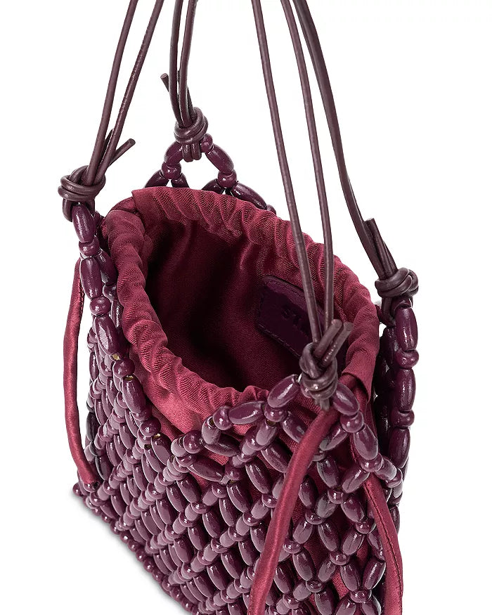 Staud Karla Beaded Bucket Bag