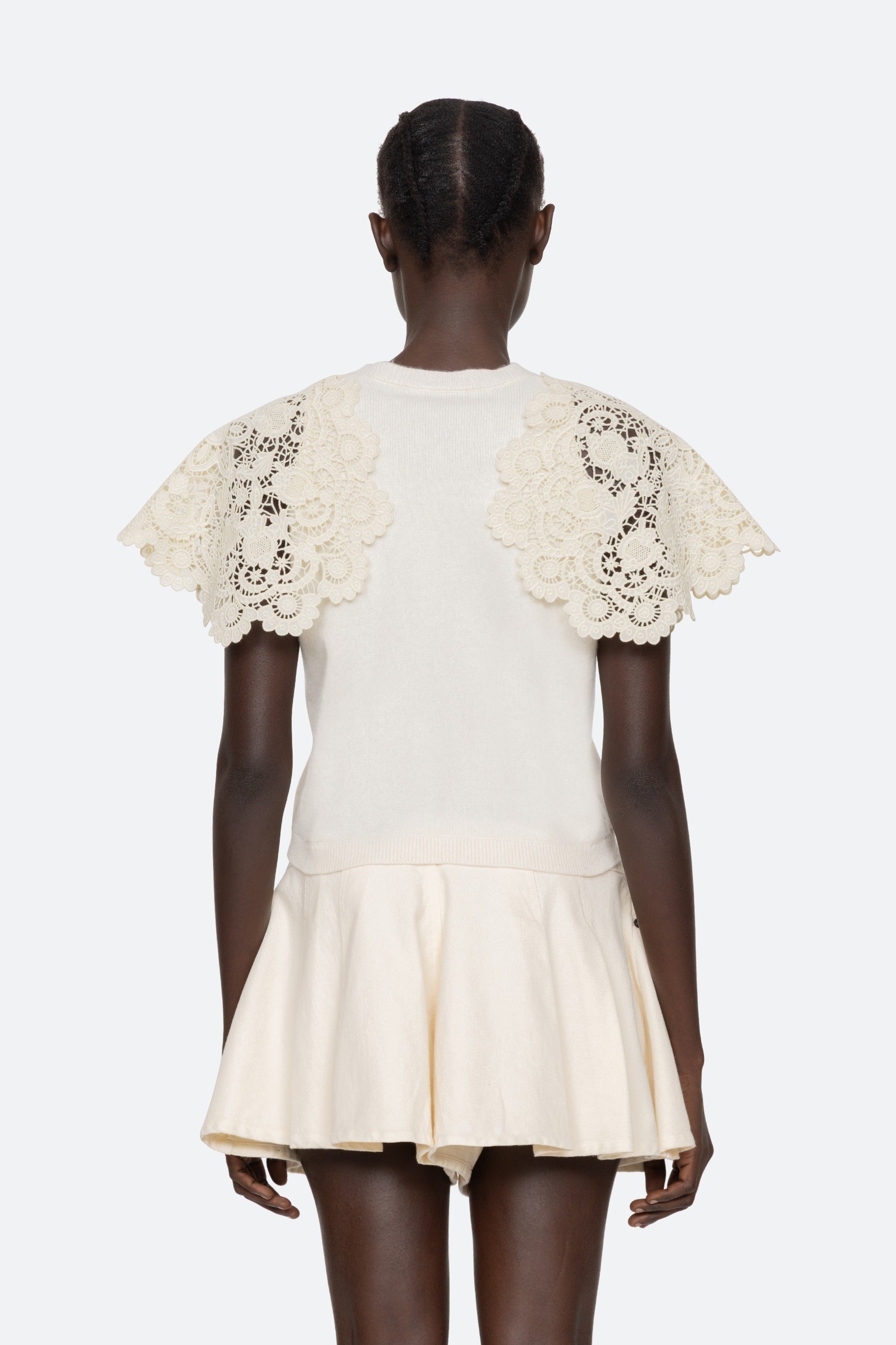 SOFIA EMBROIDERY COMBO SWEATER (D1)