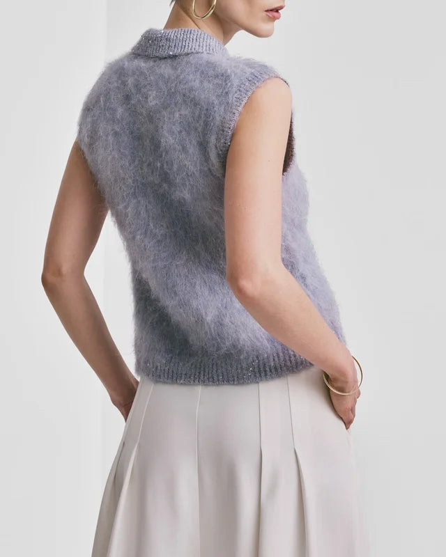 byTiMo Hairy Knit Vest