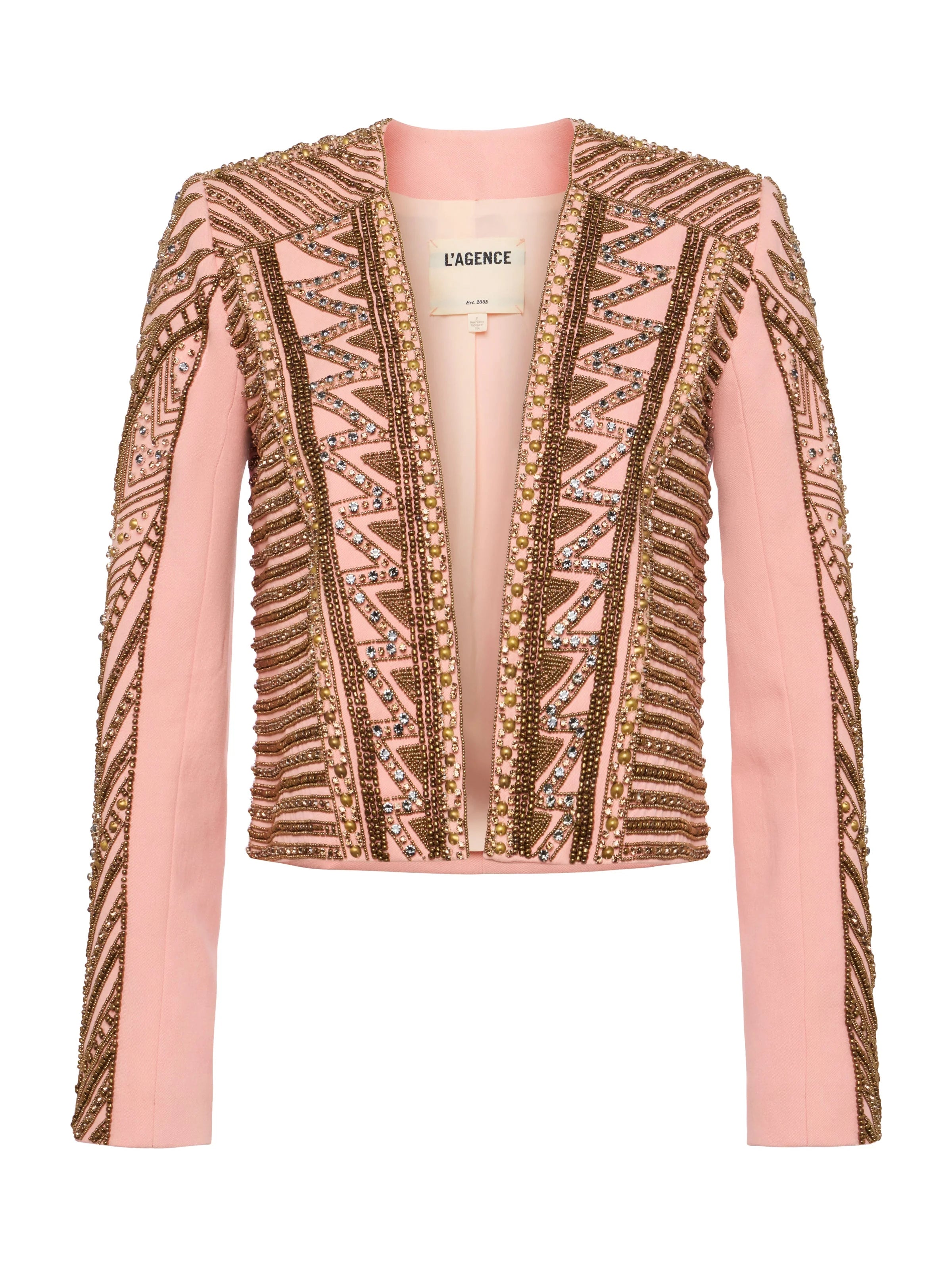 L'Agence Blossom Embellished Jacket