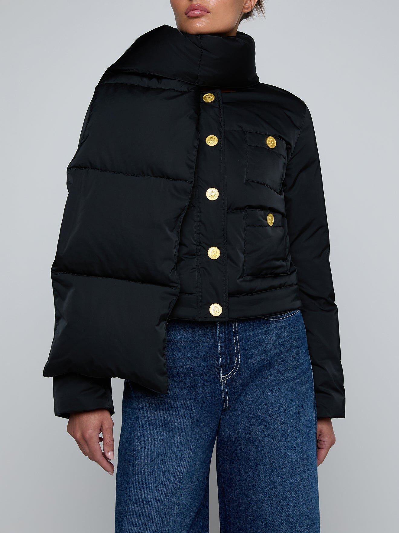 JUANA SCARF DOWN JACKET