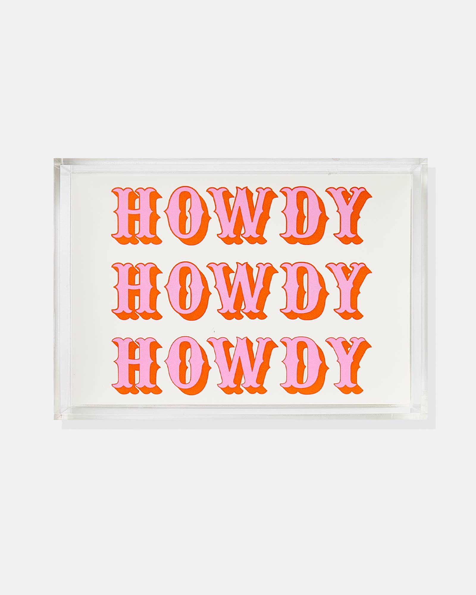 Tart By Taylor Howdy Small Tray
