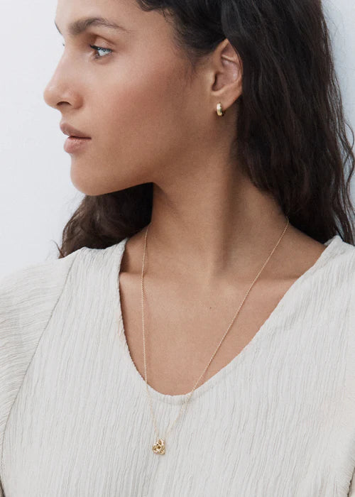 Otiumberg Long Knot Necklace - Gold