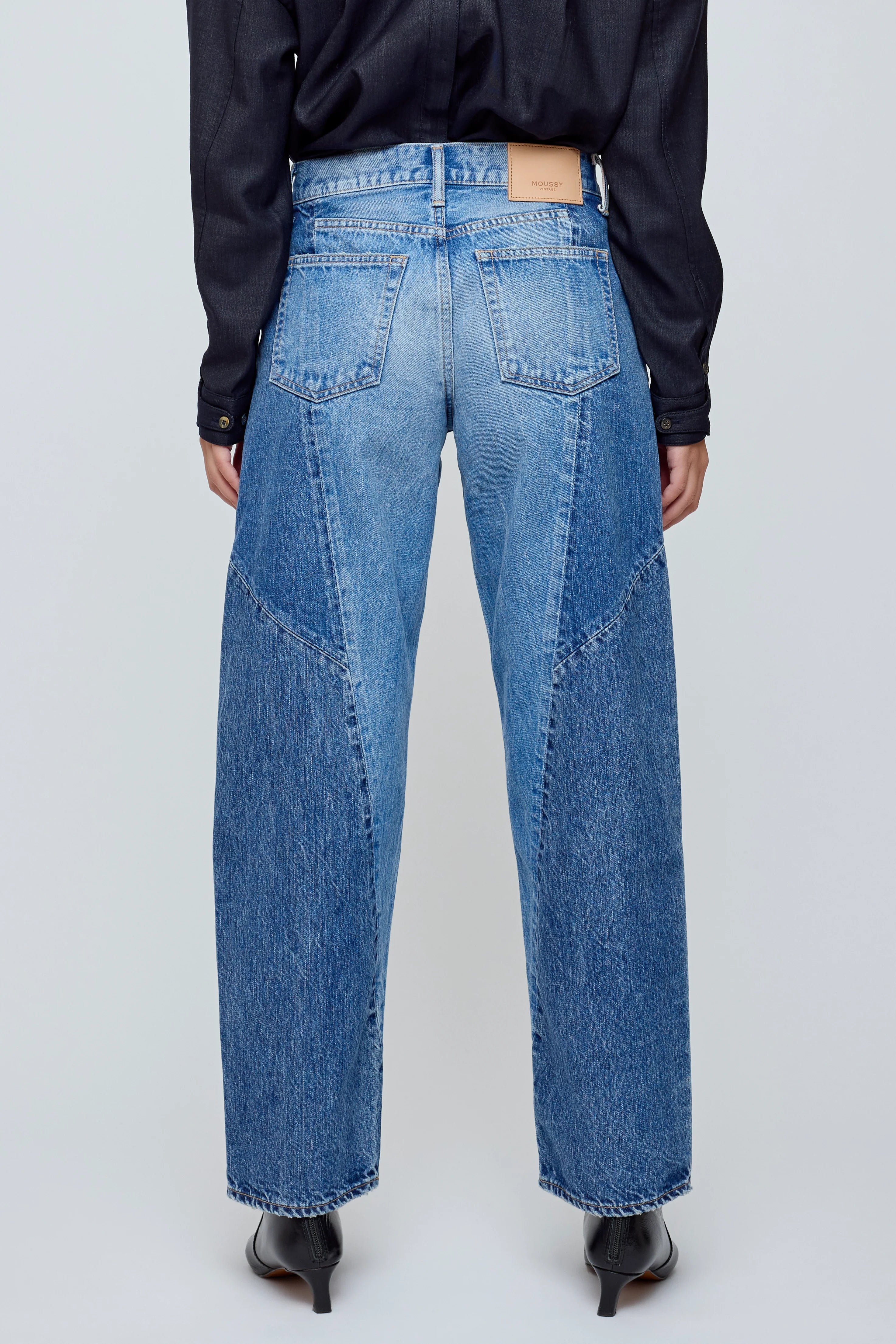 Moussy Vintage Micco Remake Wide Tapered Jean