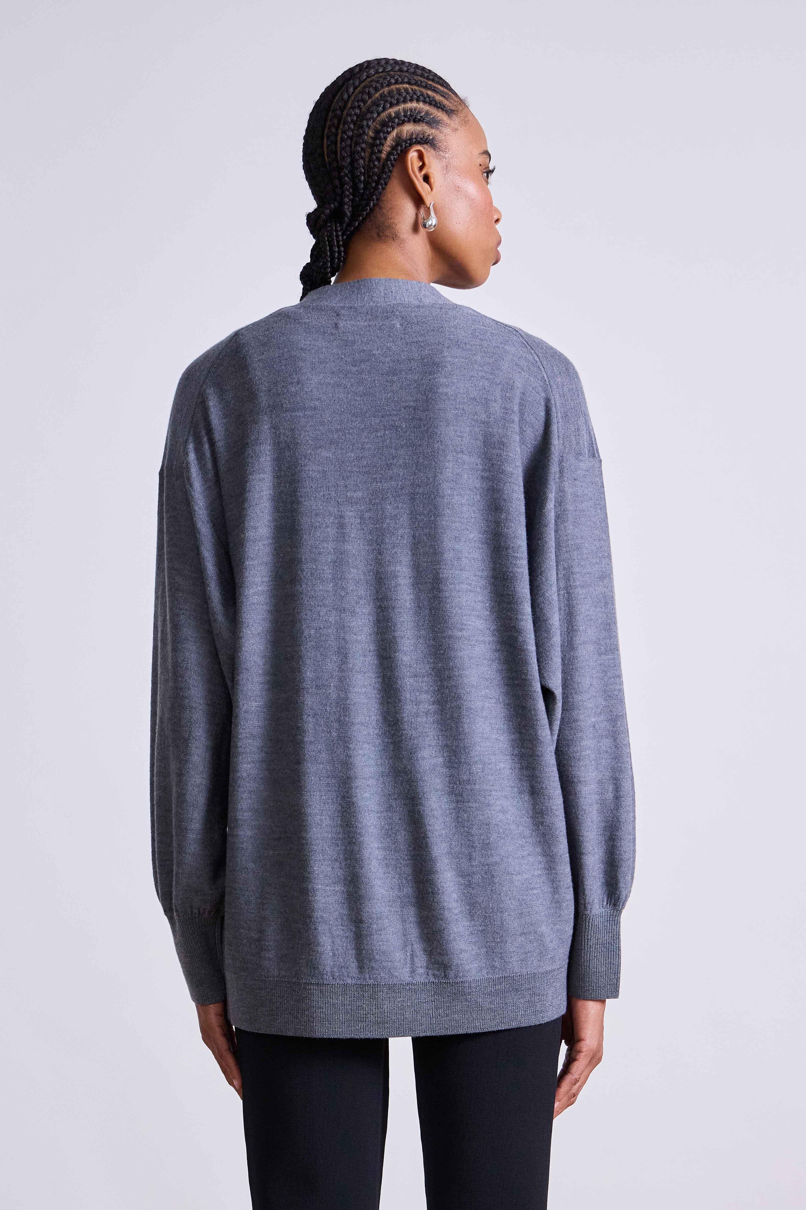 DRIPPY TISSUE CARDIGAN
