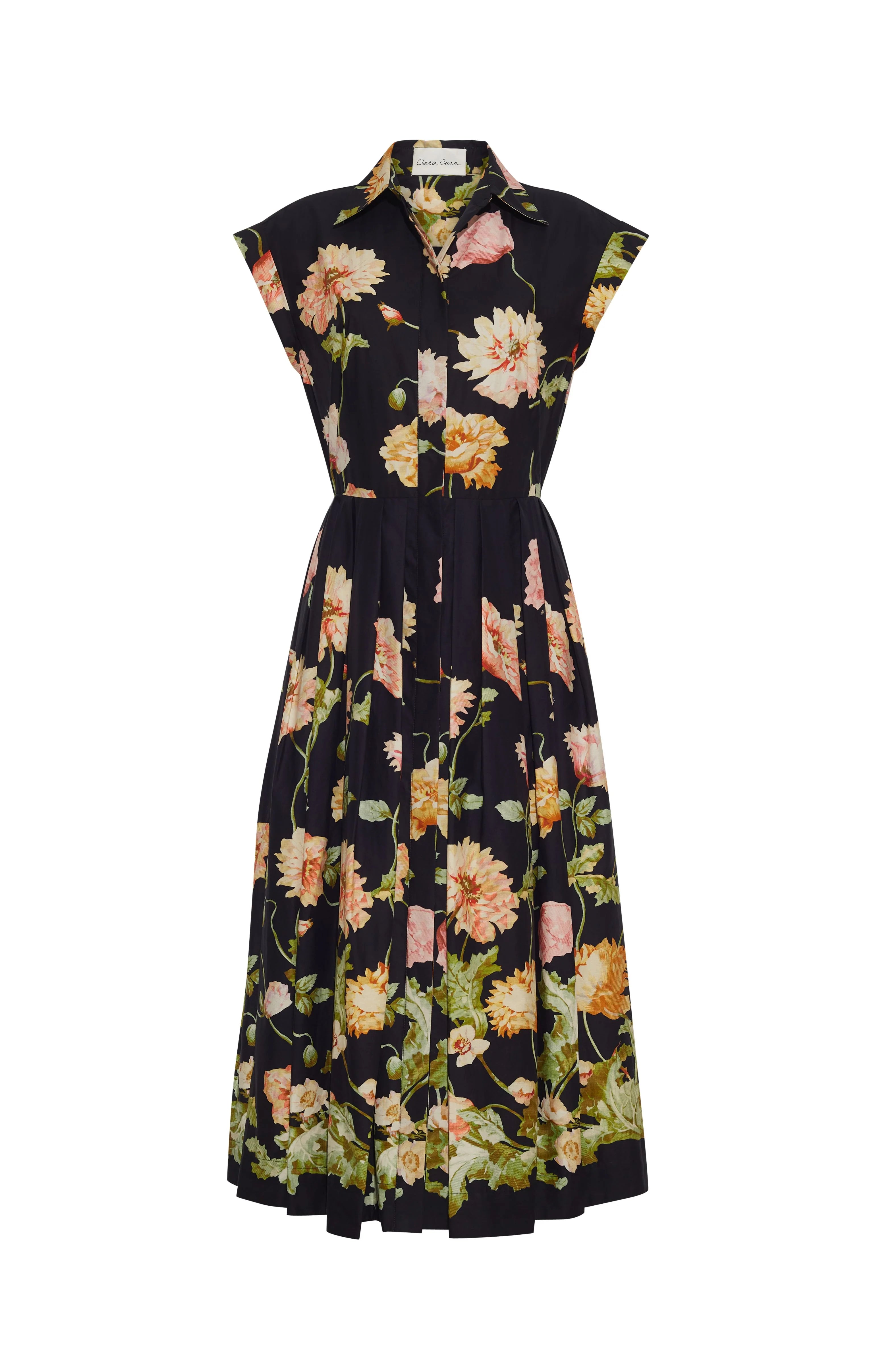 Cara Cara Octavia Dress - Lockwood Flora Black