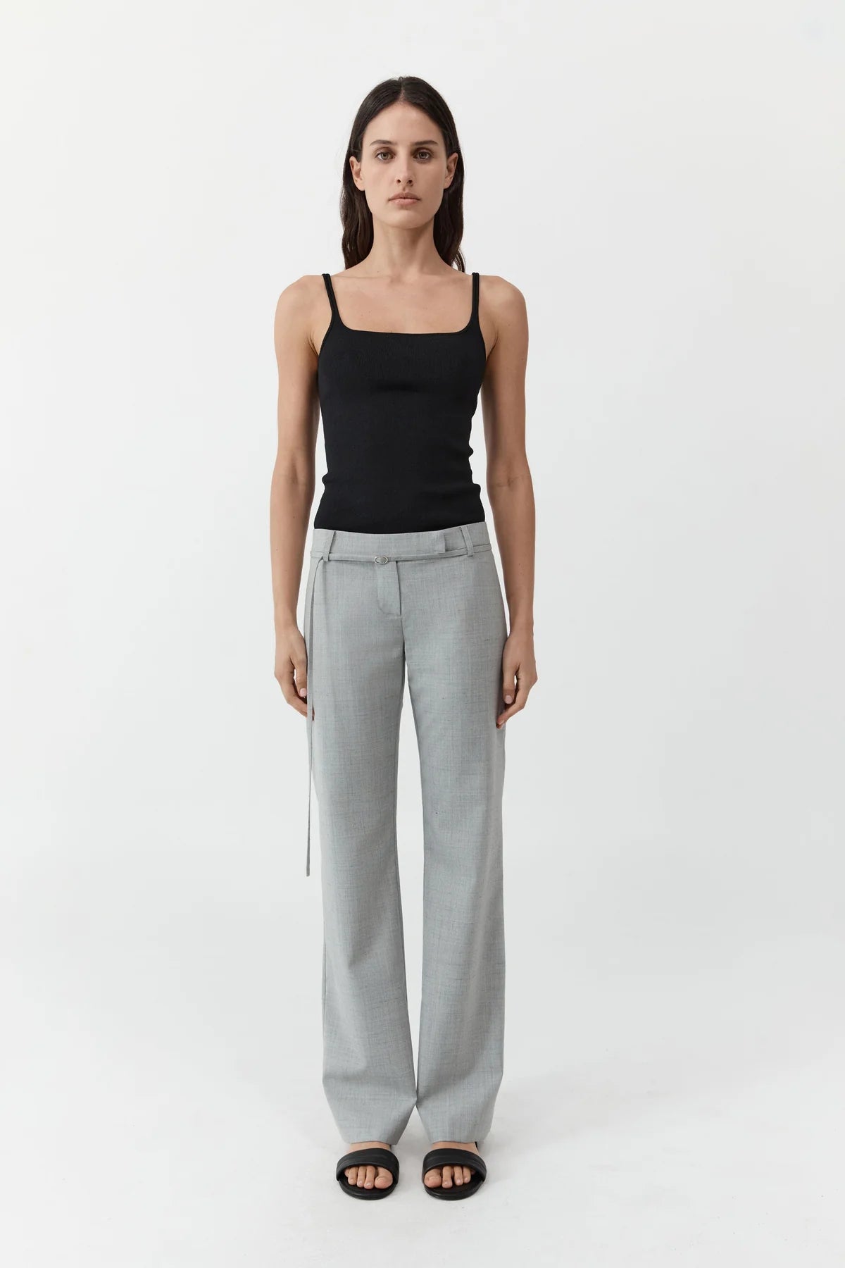 St. Agni 90s Belt Minimal Pants