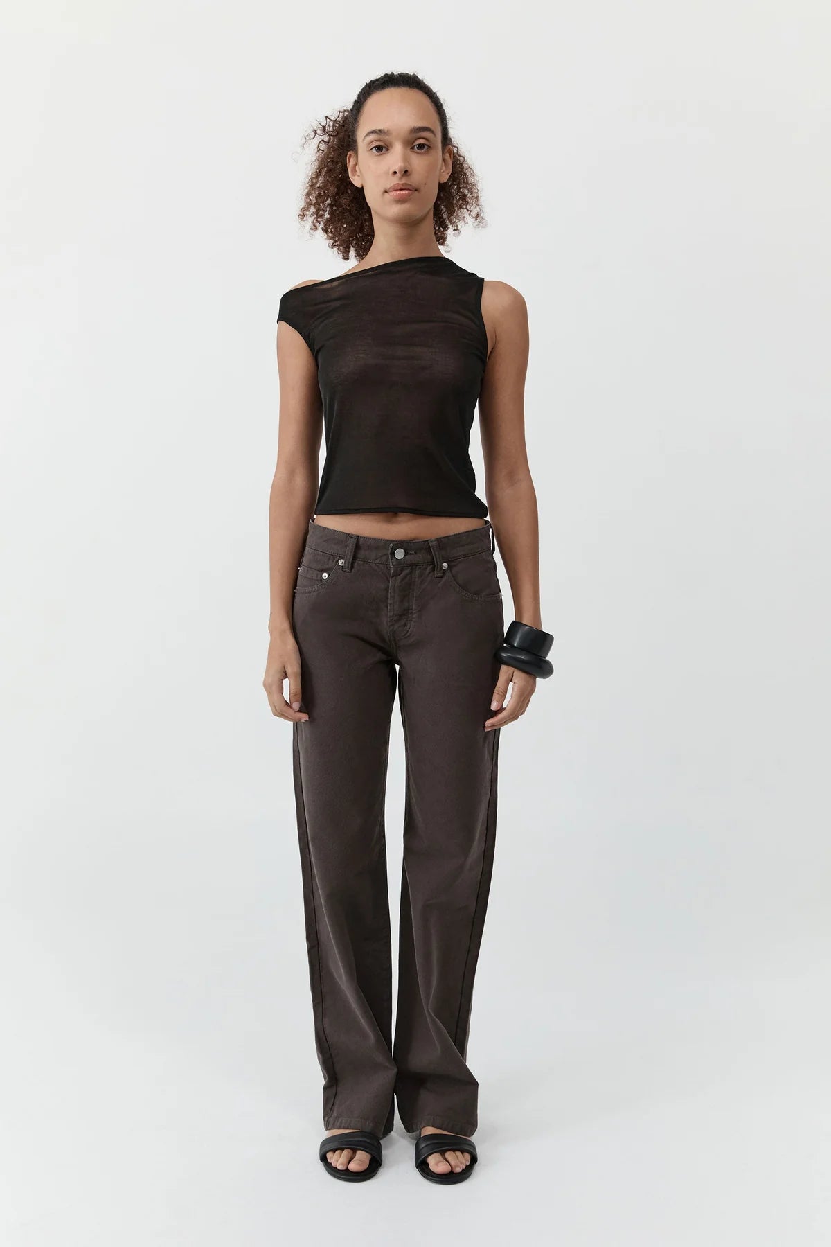 St. Agni Canvas 90s Low Rise Jeans