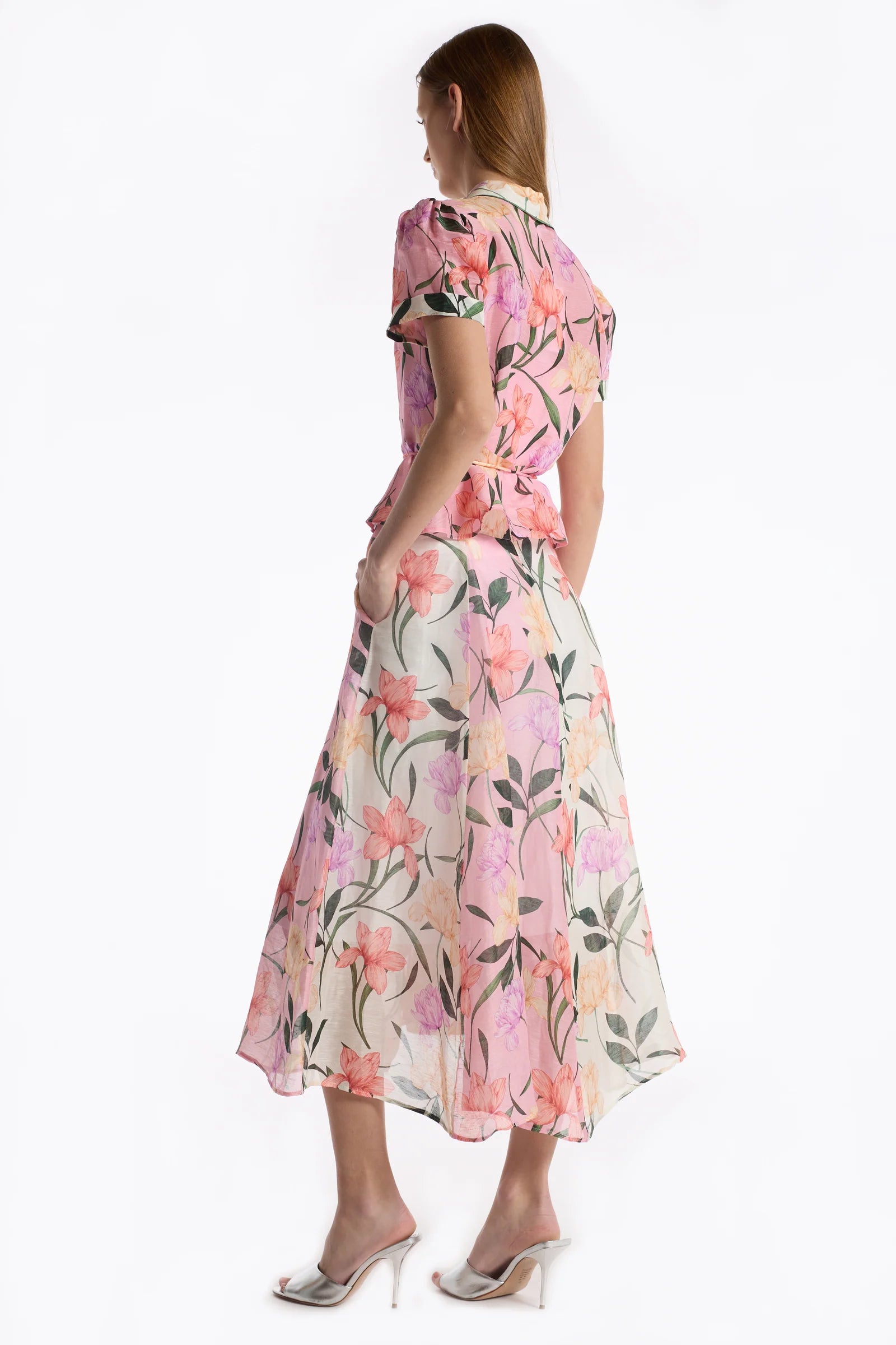 Christy Lynn Nate Skirt - Multi Jardin