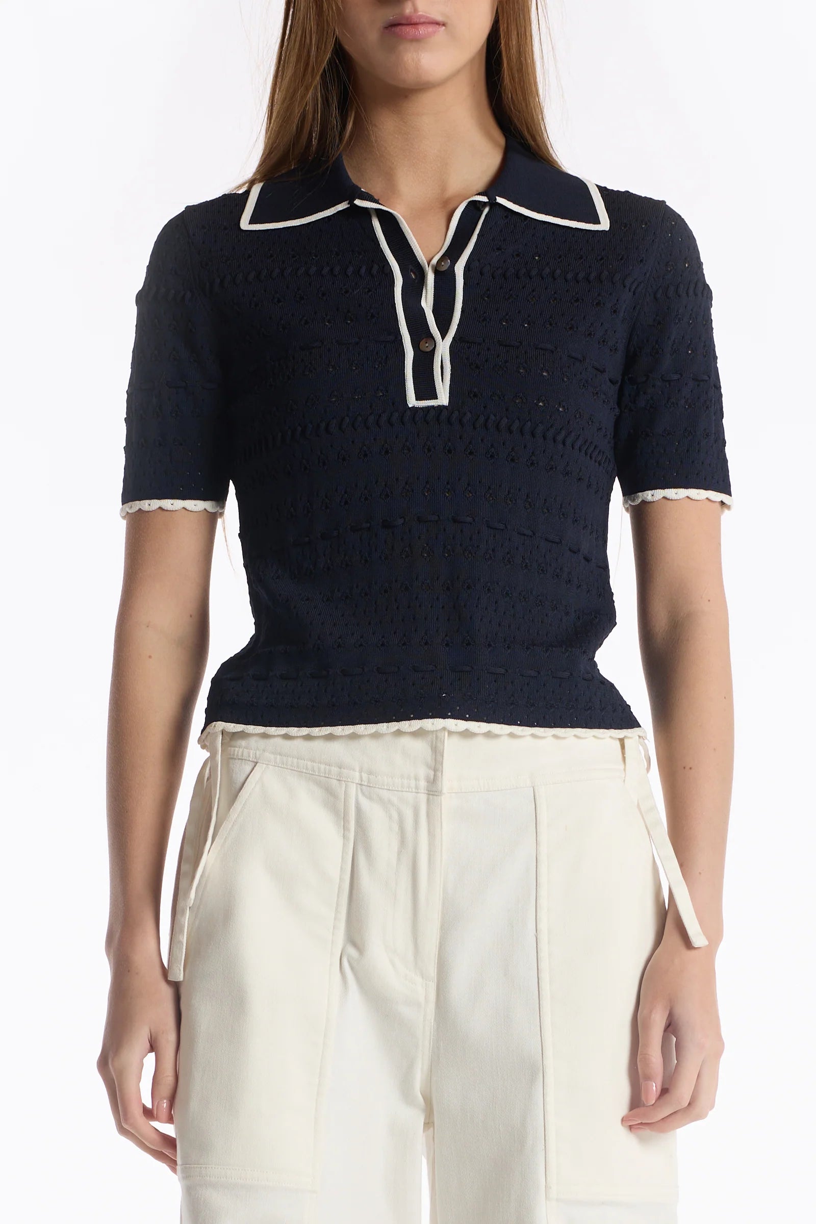 Christy Lynn Ruthy Sweater - Navy