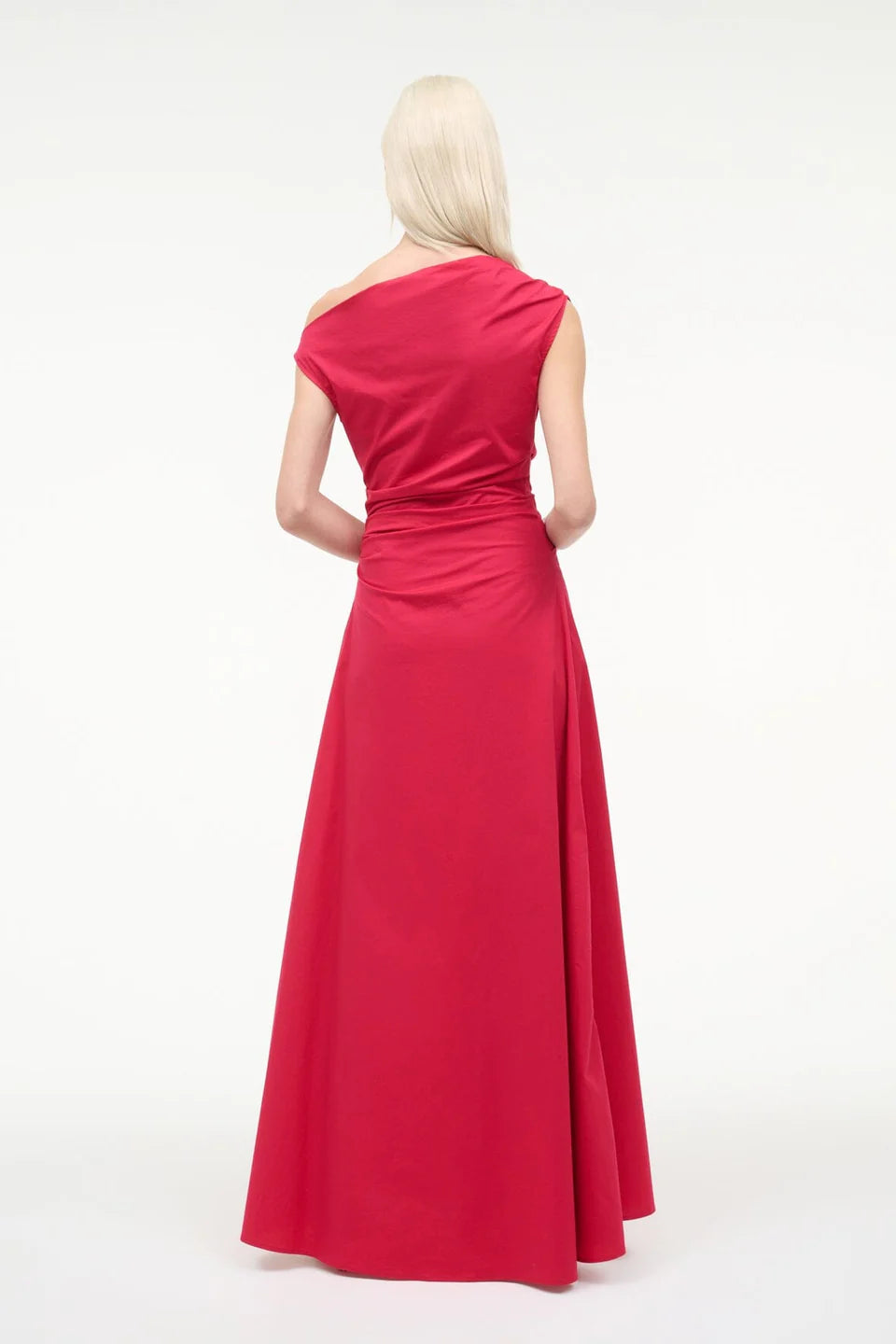 Staud Phare Maxi Dress - Cherry