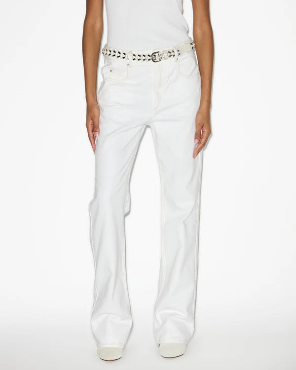 Isabel Marant Belvia Pant - White