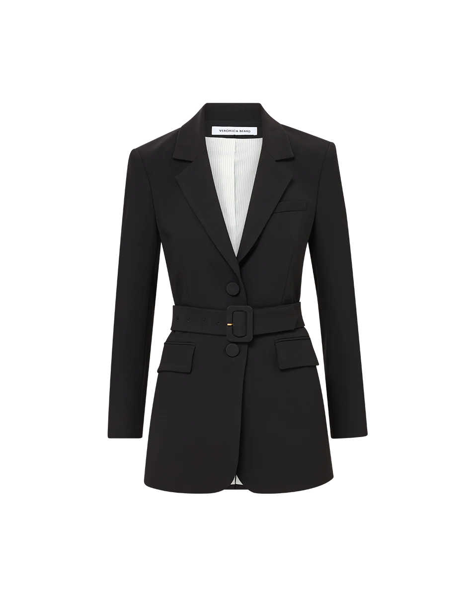 Veronica Beard Ryanne Belted Dickey Jacket