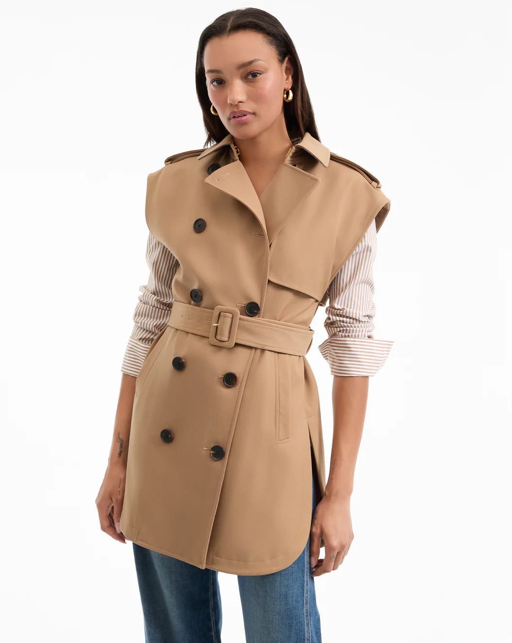 Veronica Beard Willmott Trench Vest