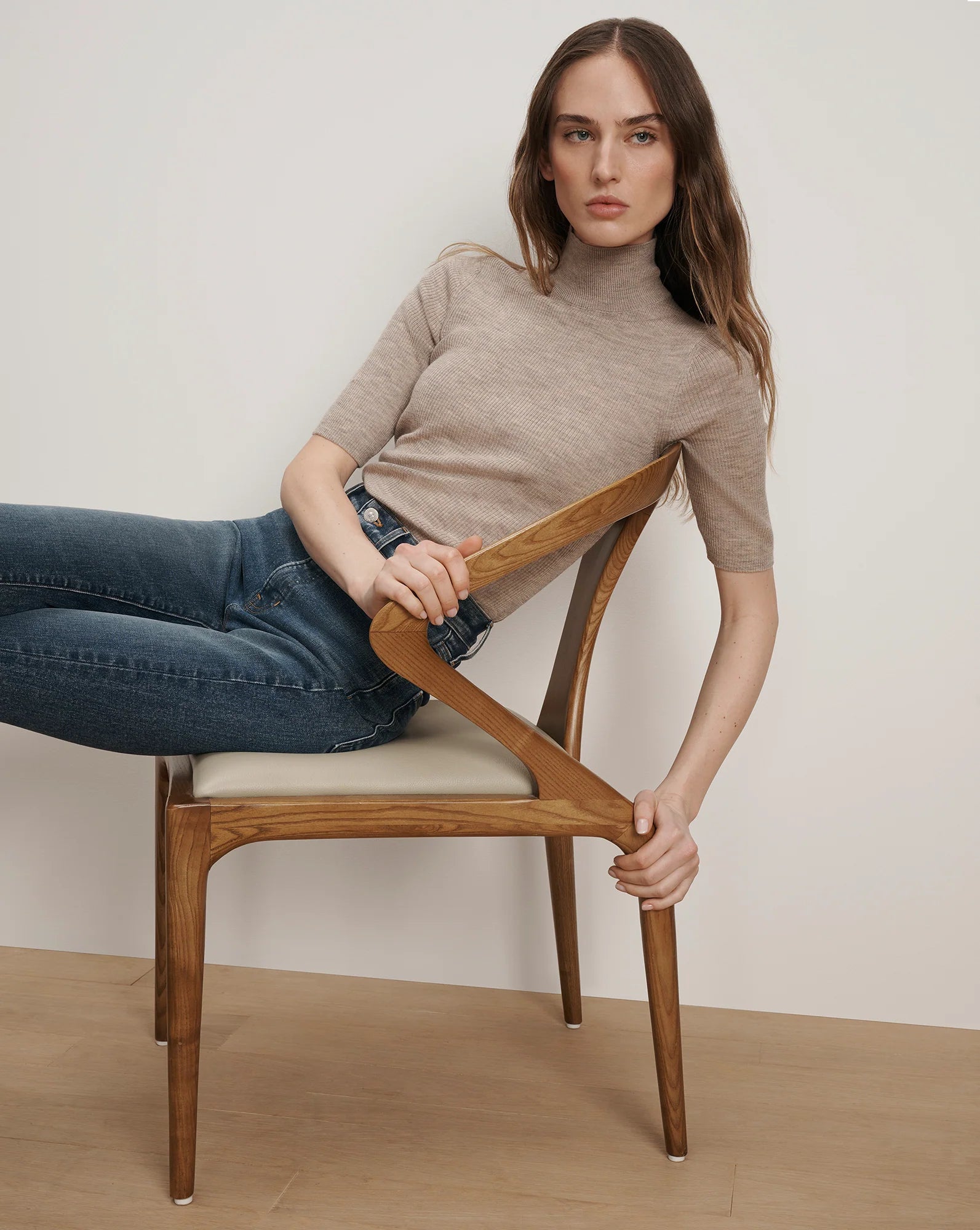 Veronica Beard Alastair Pullover - Oatmeal Melange