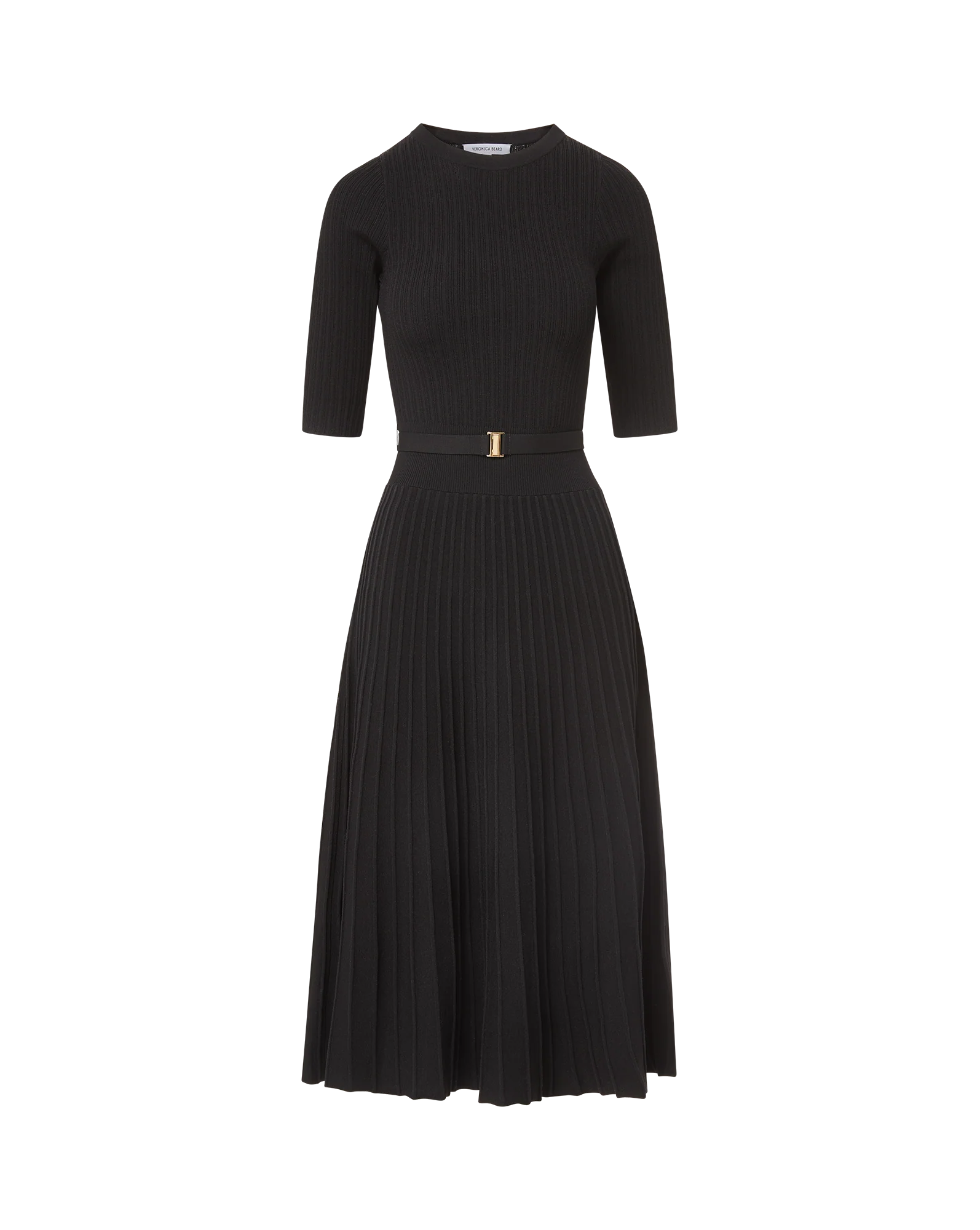 Veronica Beard Elthea Belted Midi Dress