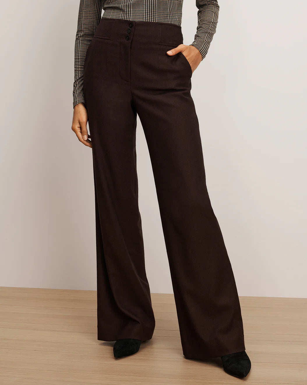 Veronica Beard Giovanna Wide-Leg Pant