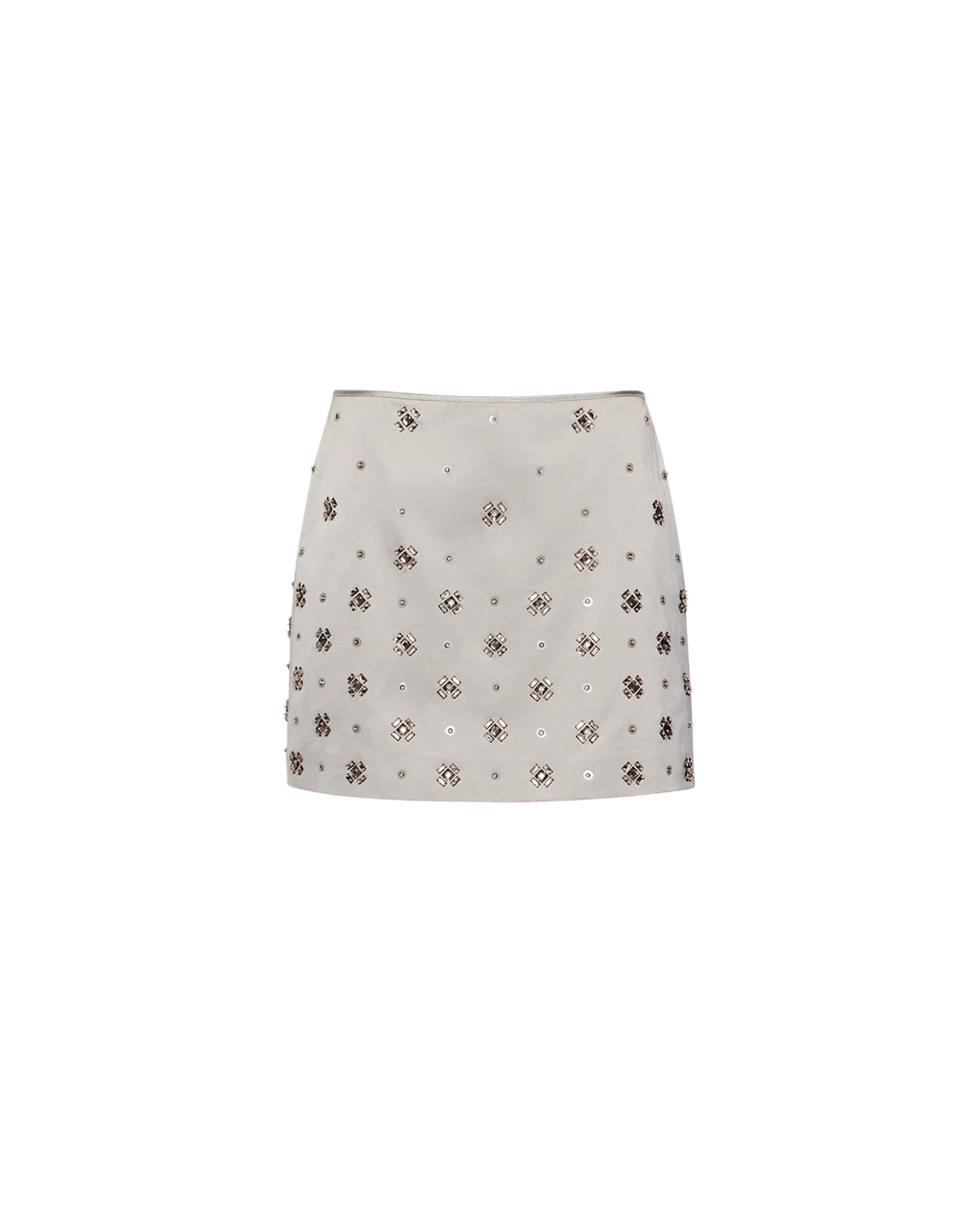 Veronica Beard Olenna Embellished Mini Skirt