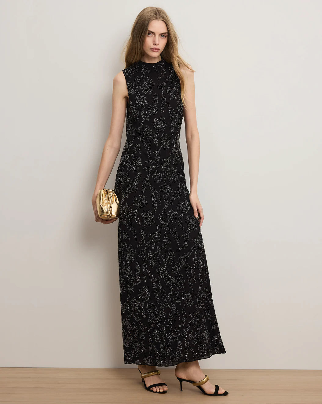 Veronica Beard Sylven Beaded Maxi Dress