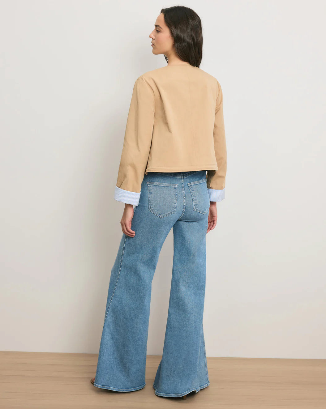 Veronica Beard Gala Cropped Utility Jacket