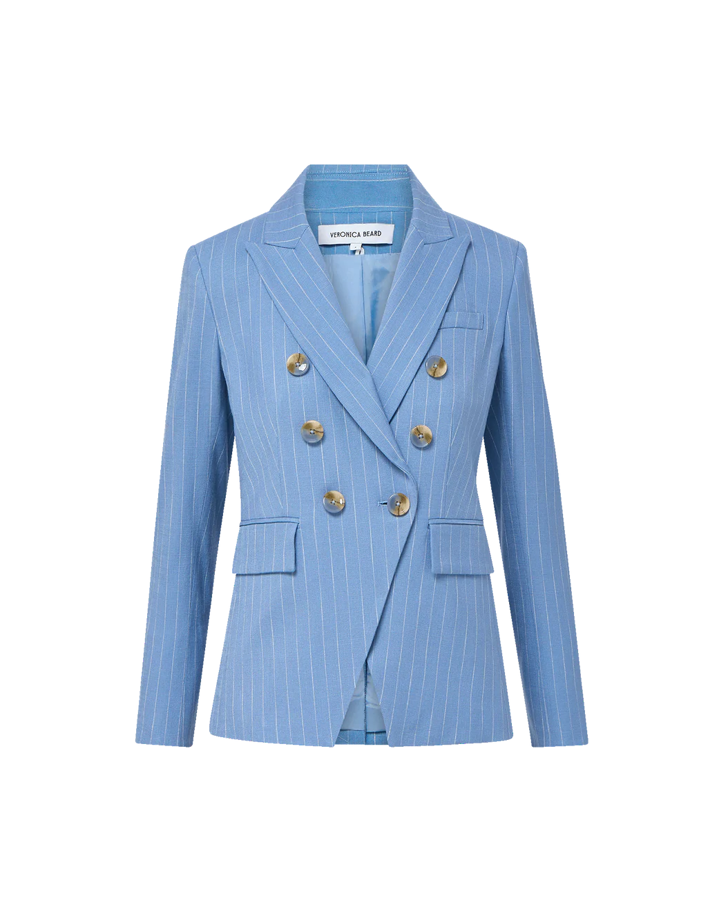Veronica Beard Miller Pinstripe Dickey Jacket