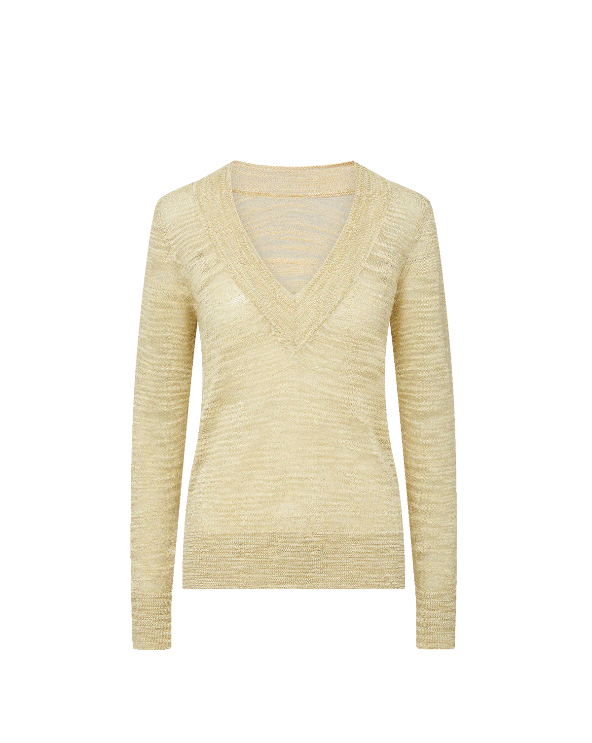 Veronica Beard Coleta V-Neck Knit Sweater