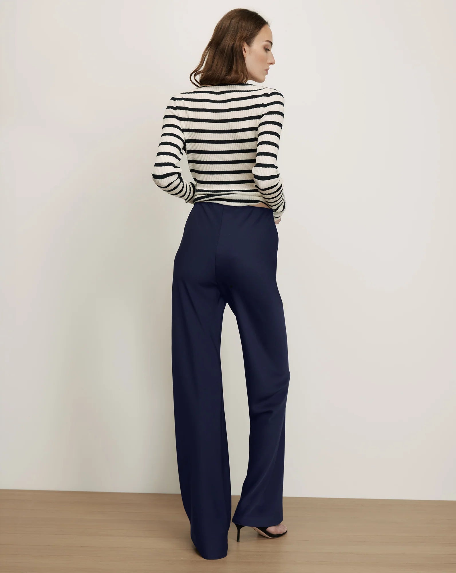 Veronica Beard Braddock Wide-Leg Pant