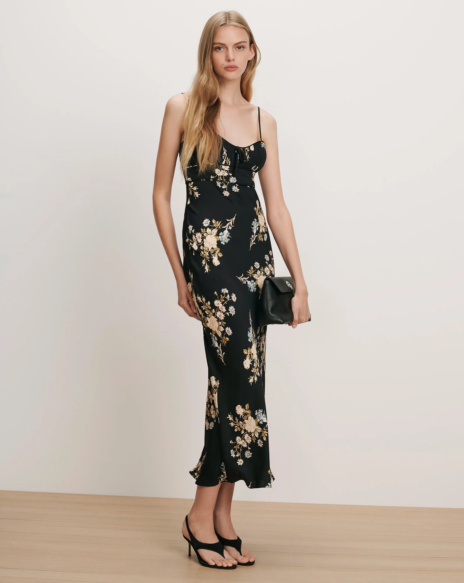 Veronica Beard Kieren Floral Slip Dress