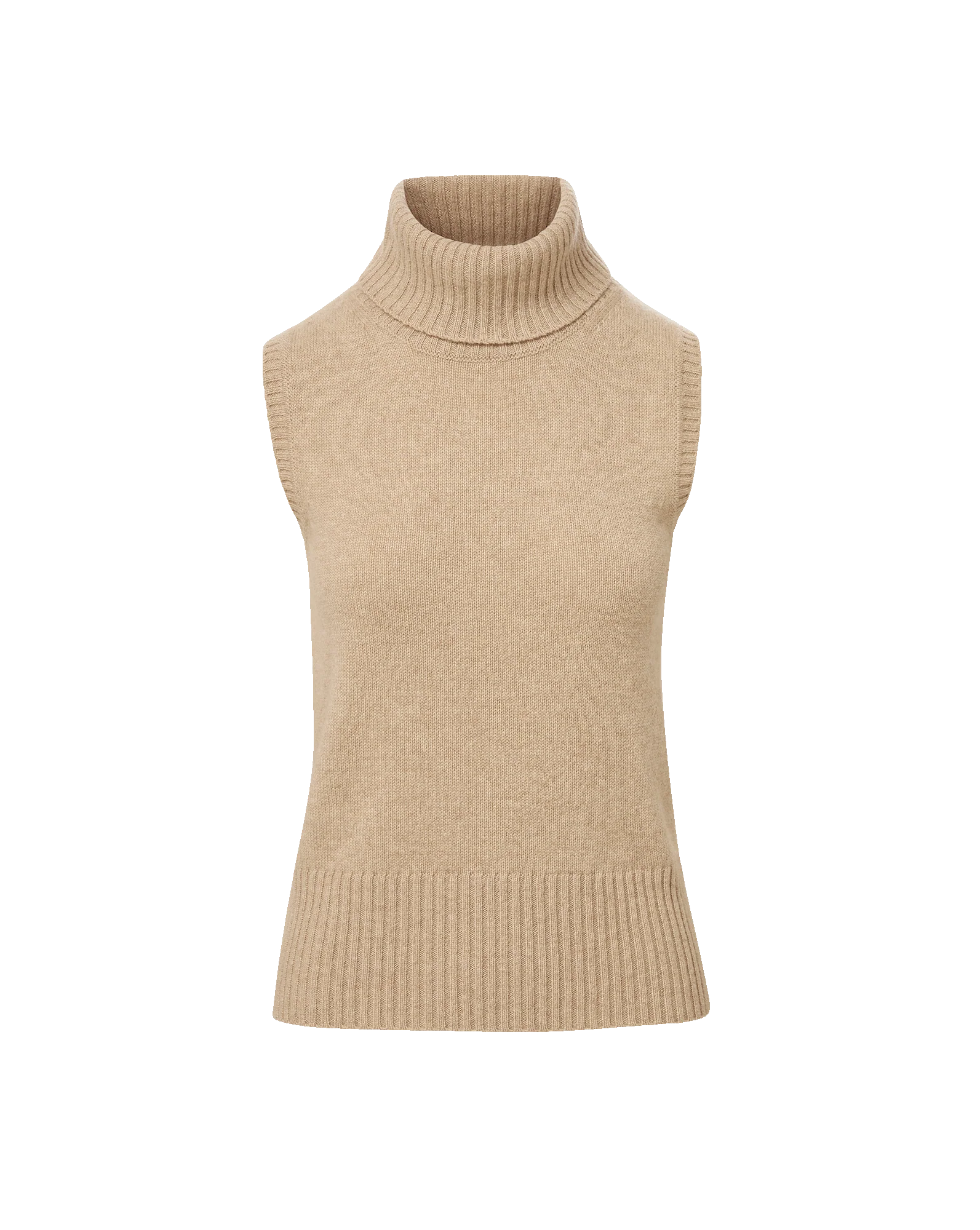 Veronica Beard Mazzy Cashmere Shell - Oatmeal
