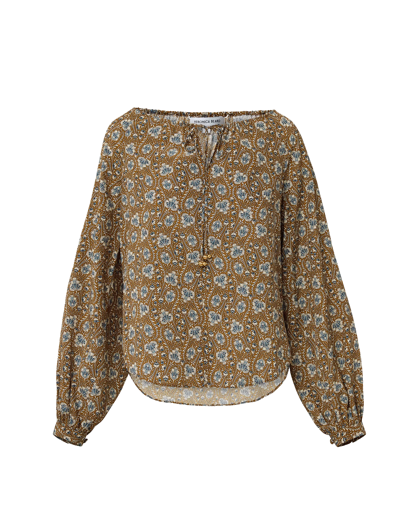 Veronica Beard Rhosen Floral Blouse