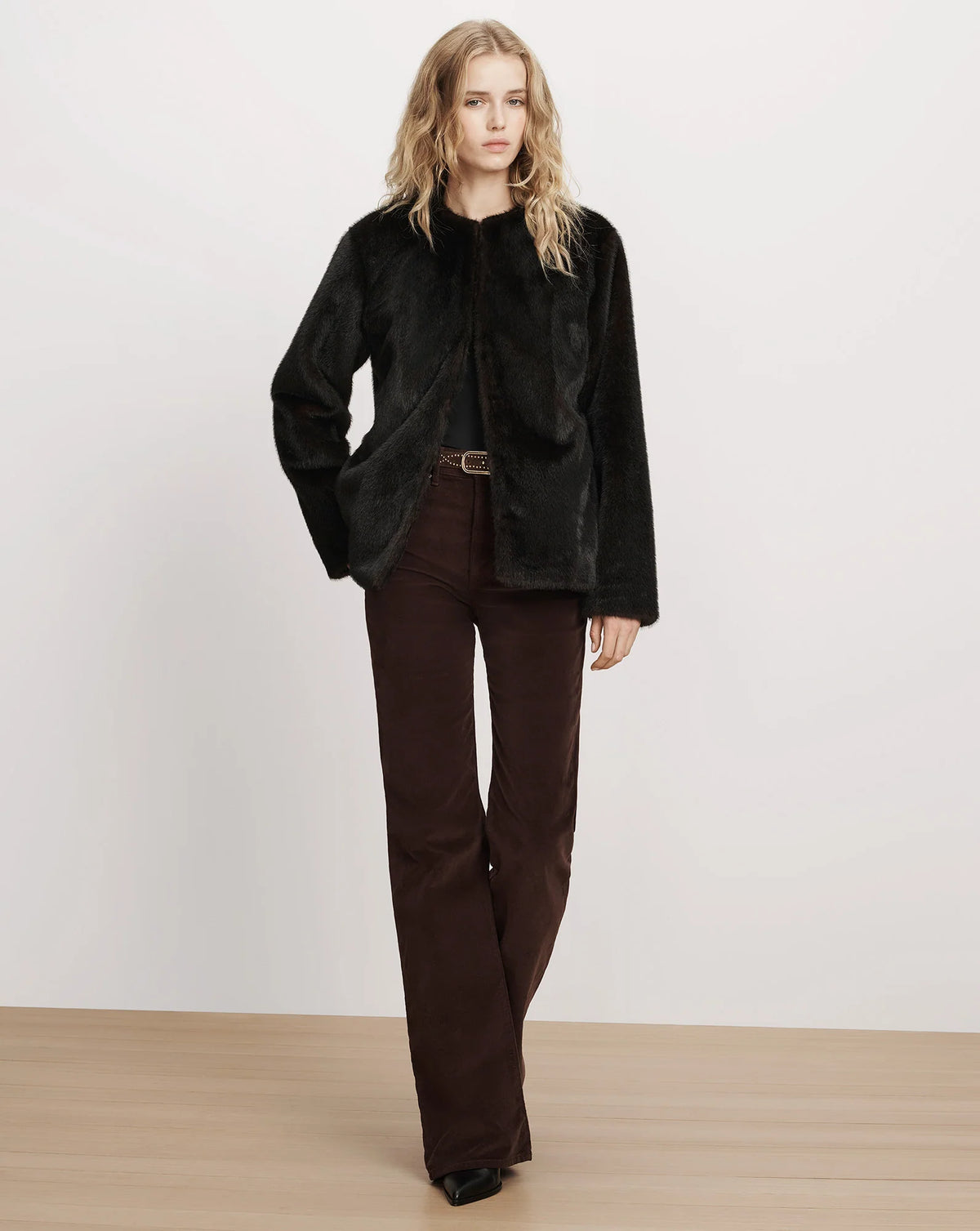 Veronica Beard Griselda Faux Fur Coat