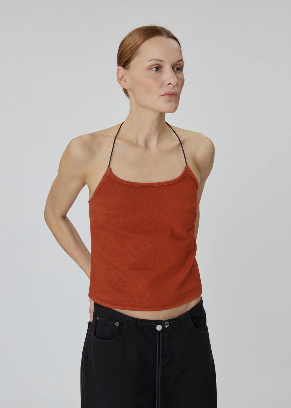 Still Here Toggle Tank - Burnt Orange