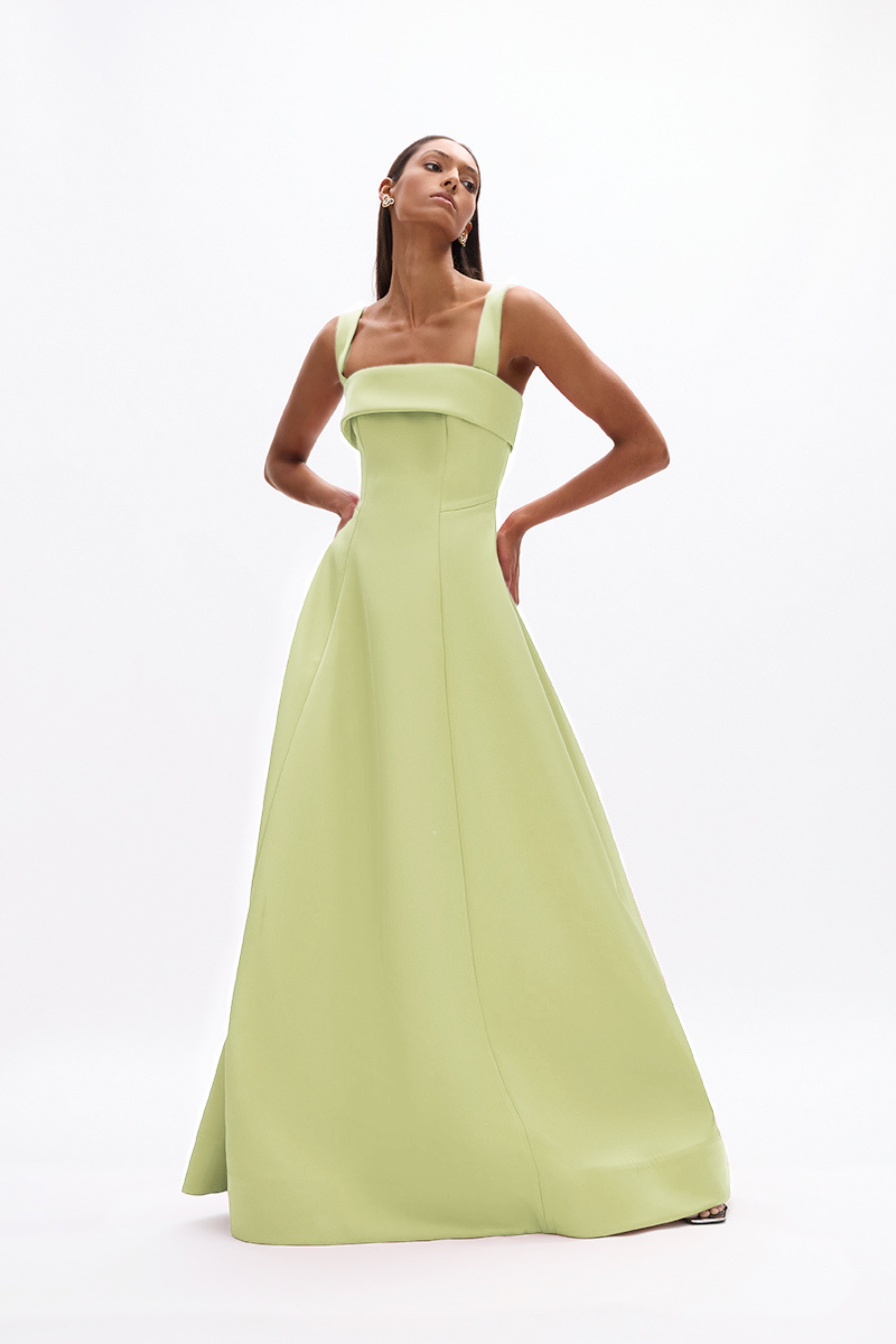 HALLIE STRAP GOWN