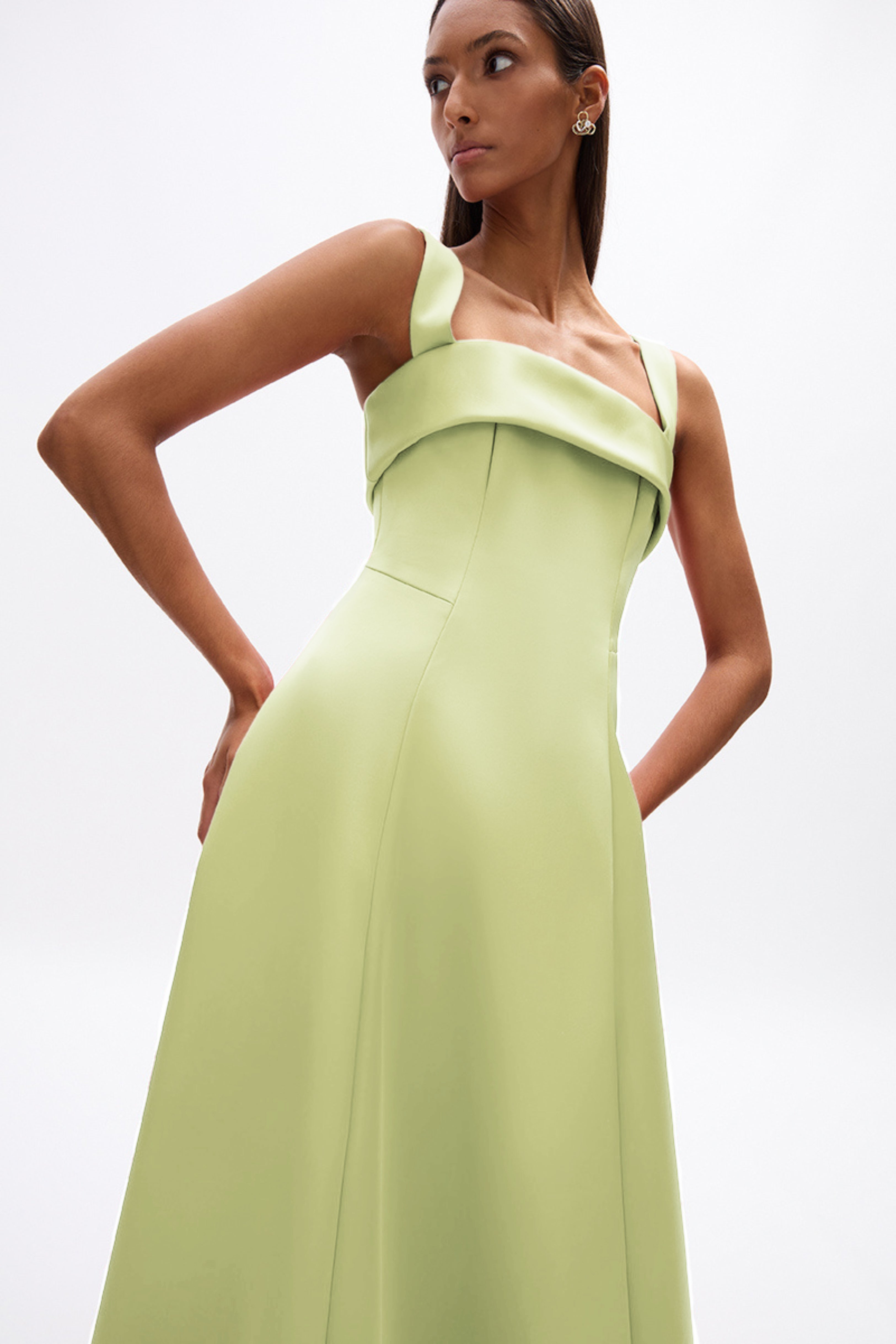 HALLIE STRAP GOWN