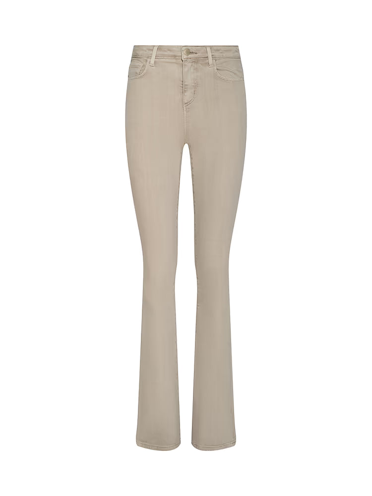 L'Agence Selma H/R Sleek Baby Boot Jean - Biscuit
