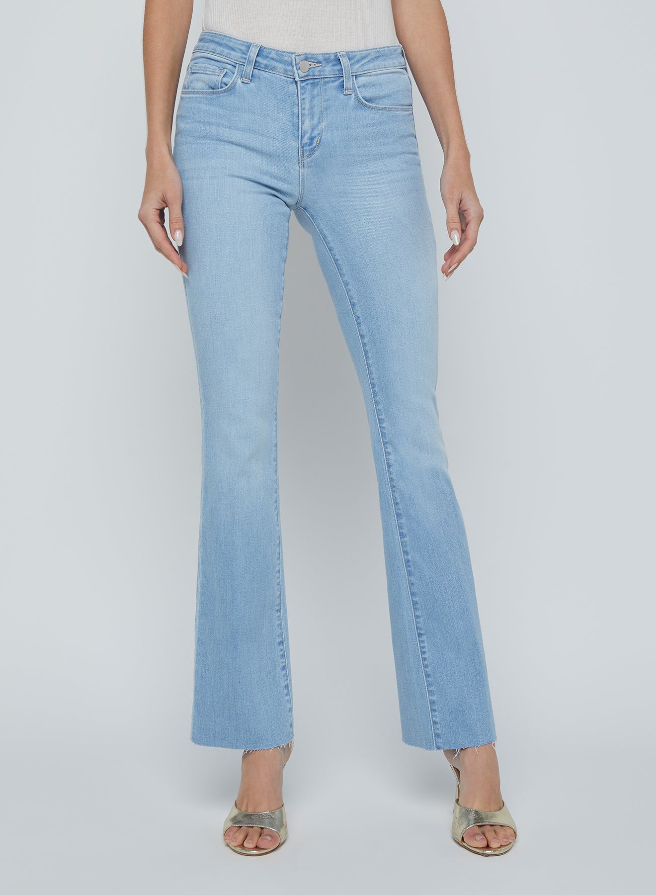 L'Agence Sneeki Low Rise Straight Jean